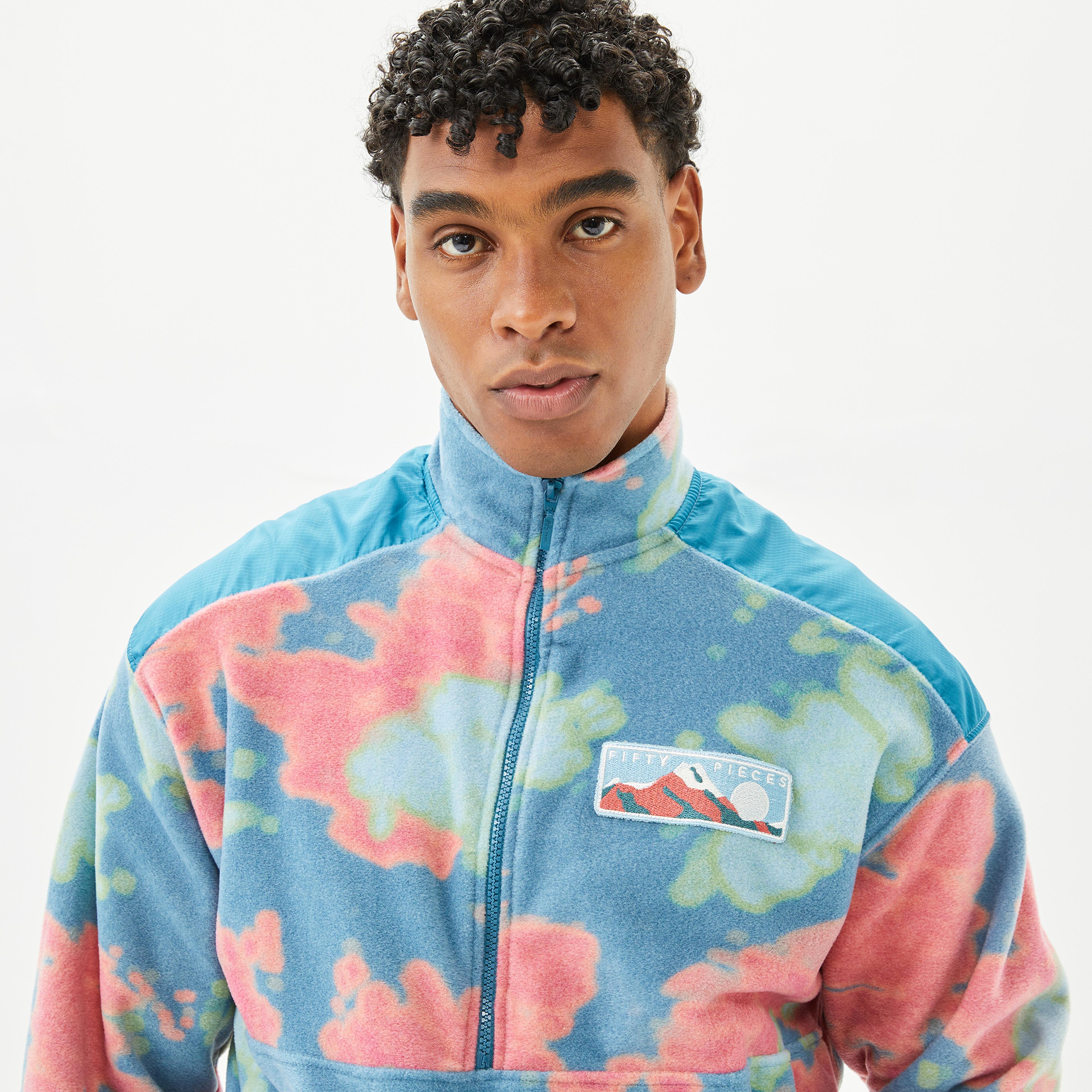 Fifty Pieces Fermuarlı Kanguru Cepli Polar Sweatshirt