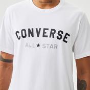 Converse Go-To All Star Logo Unisex Beyaz T-Shirt