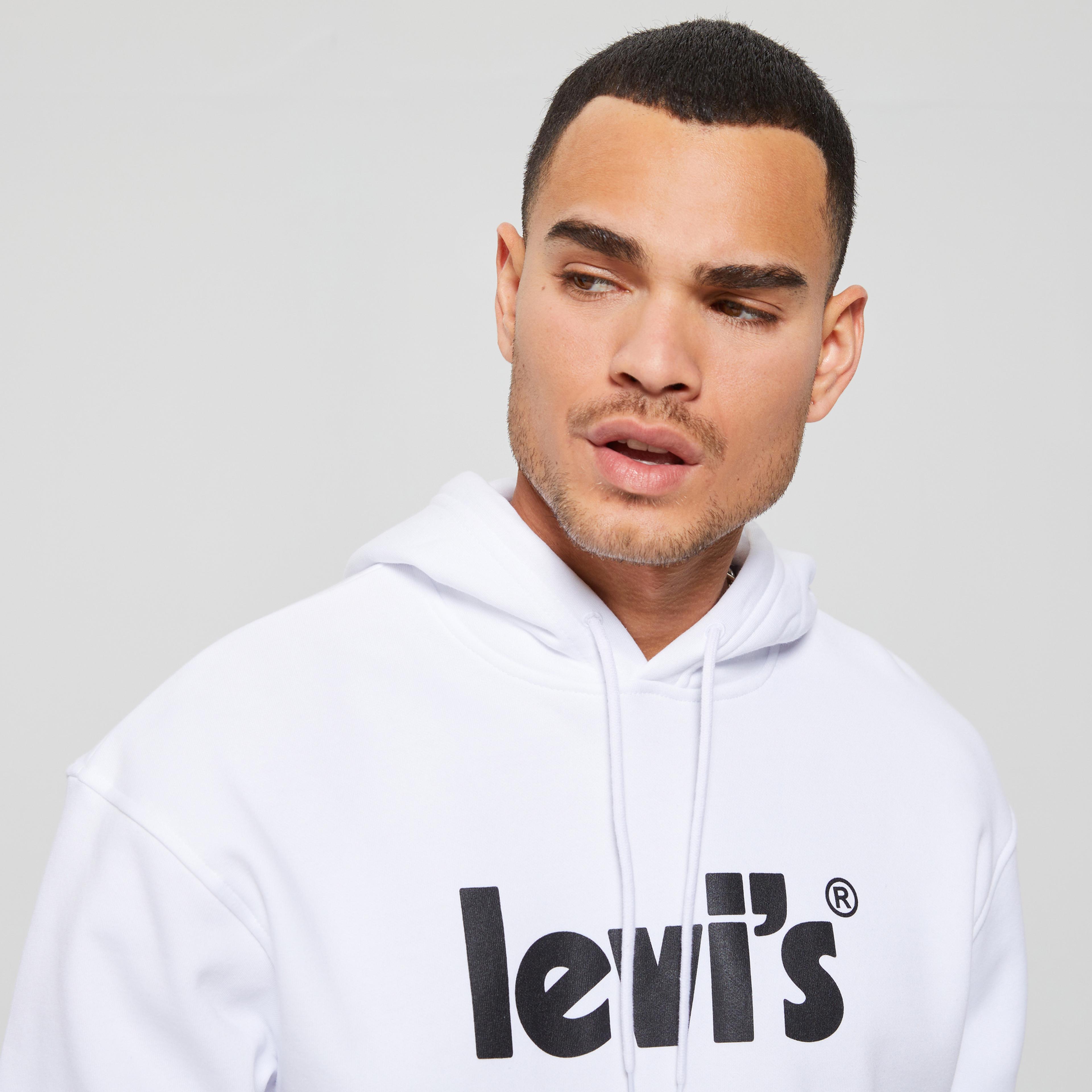 Levi's T3 Relaxed Graphic Core Poster Erkek Bej T-Shirt