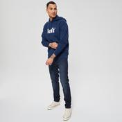 Levi's T3 Relaxed Graphic Core Poster Erkek Mavi Sweatshirt
