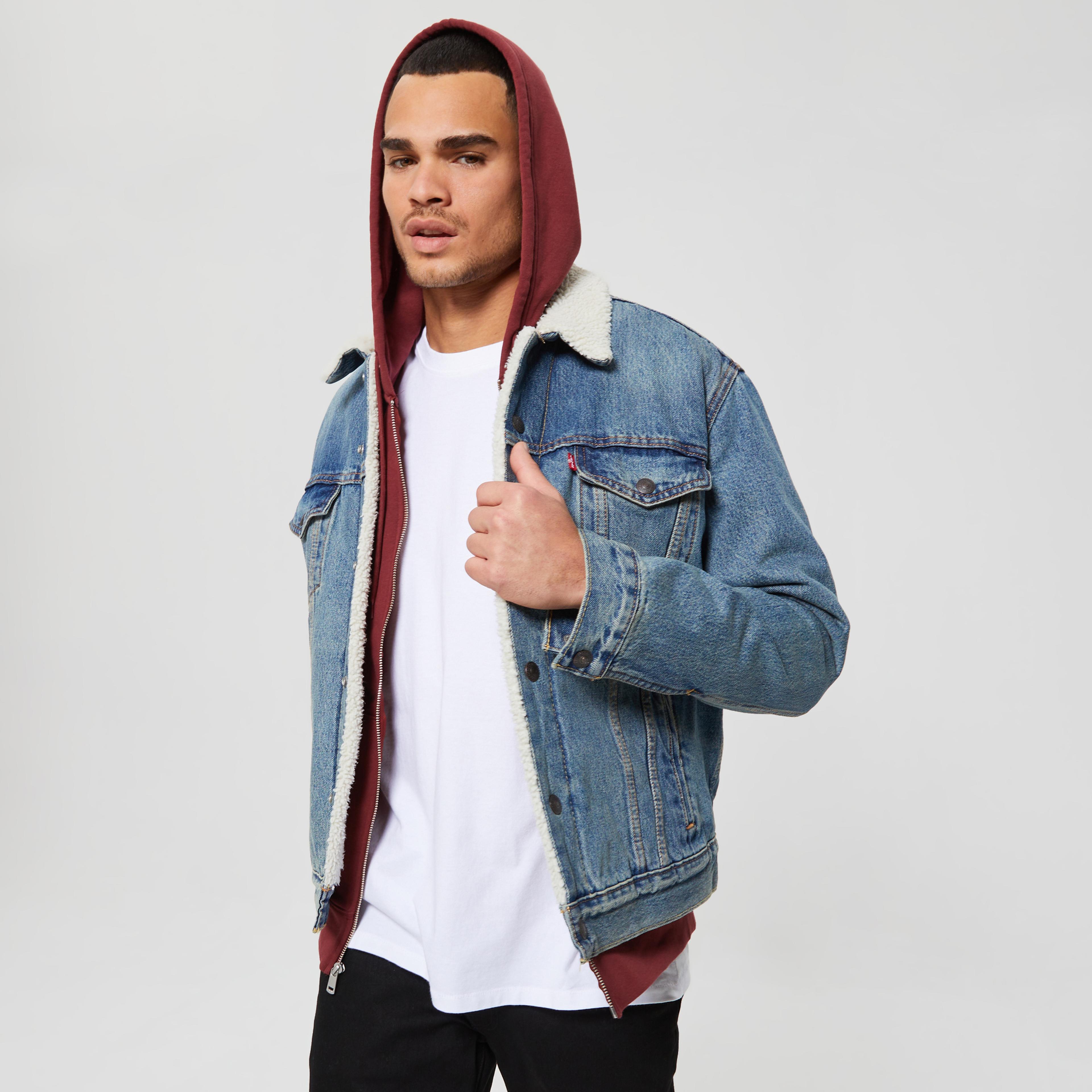Levi's Type 3 Sherpa Trucker 2,0 Sherp Erkek Lacivert Ceket