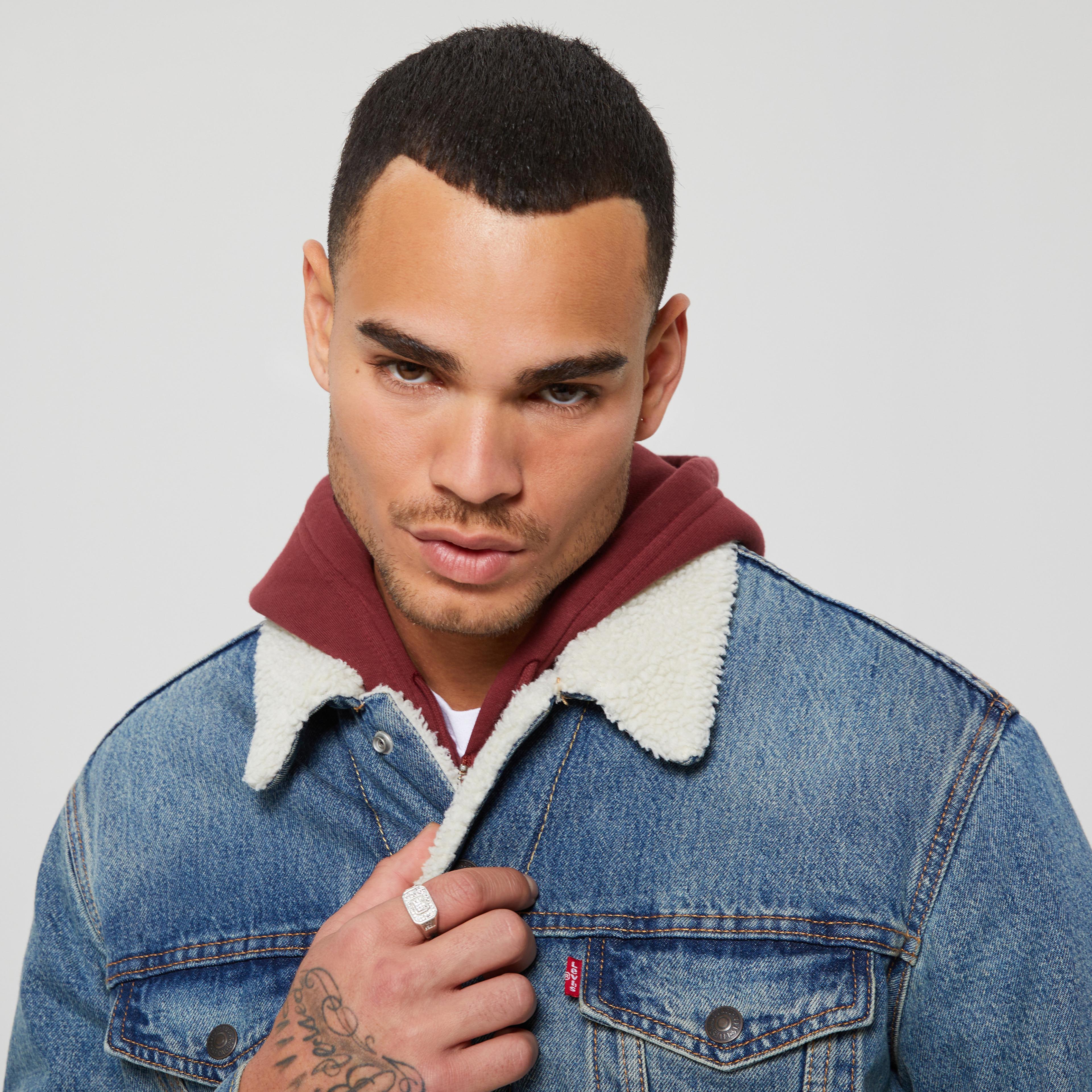 Levi's Type 3 Sherpa Trucker 2,0 Sherp Erkek Lacivert Ceket
