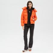 Calvin Klein Recycled Nylon Down Puffer Kadın Turuncu Mont