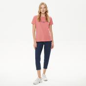 Tommy Hilfiger Regular C-Nk Kadın Pembe T-Shirt