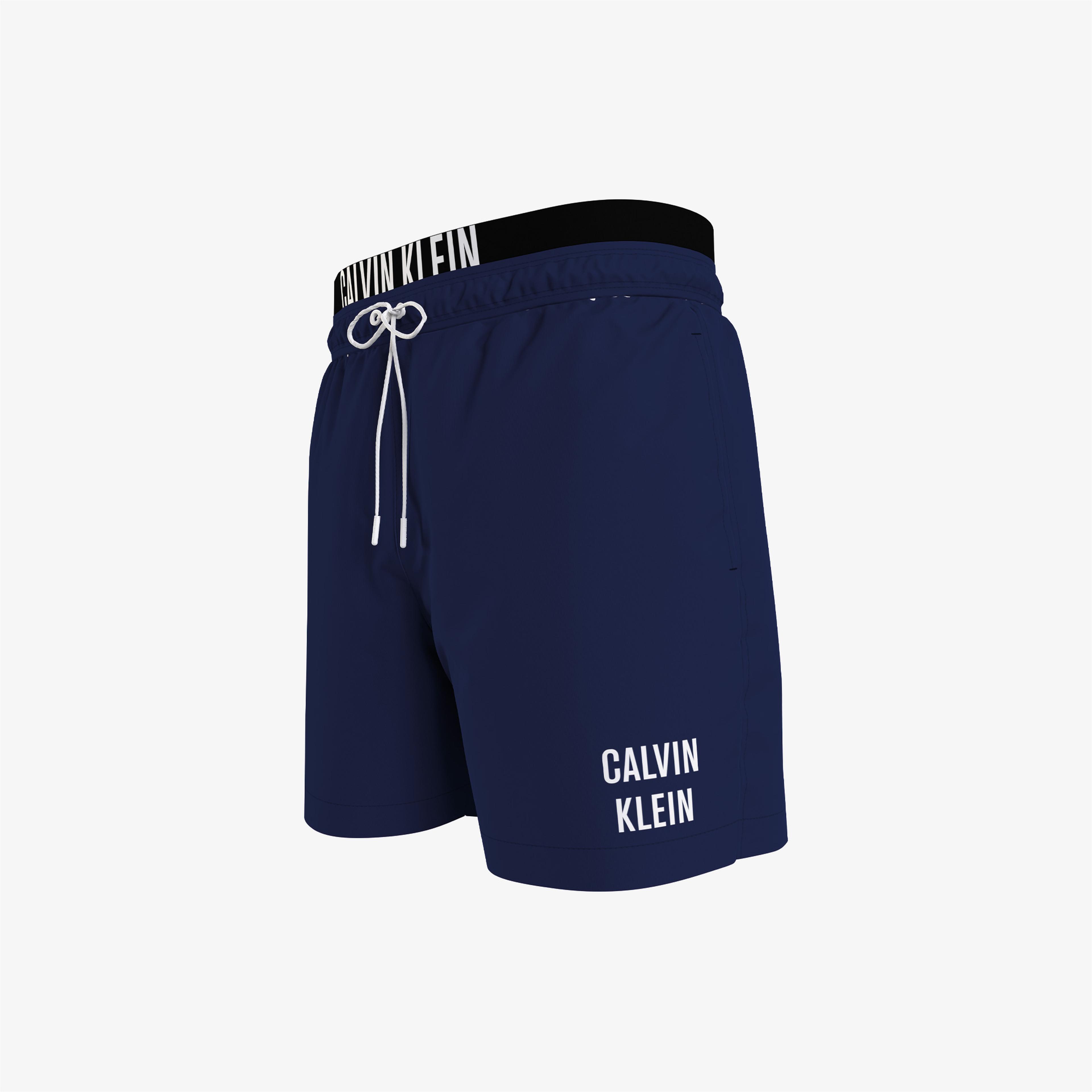 Calvin Klein Medium Double Waistband Erkek Lacivert Mayo
