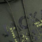 Jack & Jones Jcotech Logo Sweat Hood Erkek Siyah Sweatshirt