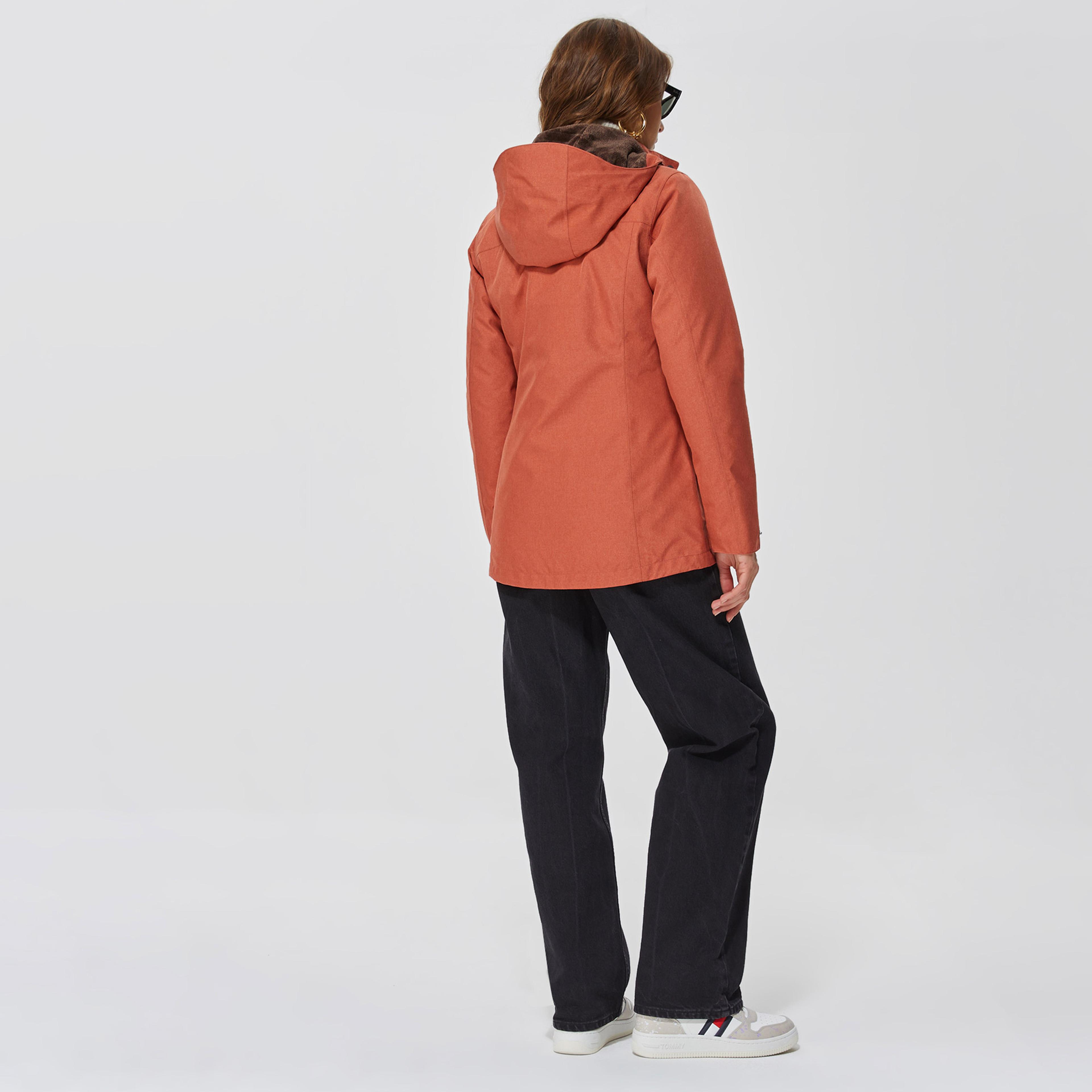 Jack Wolfskin Park Avenue Kadın Turuncu Ceket