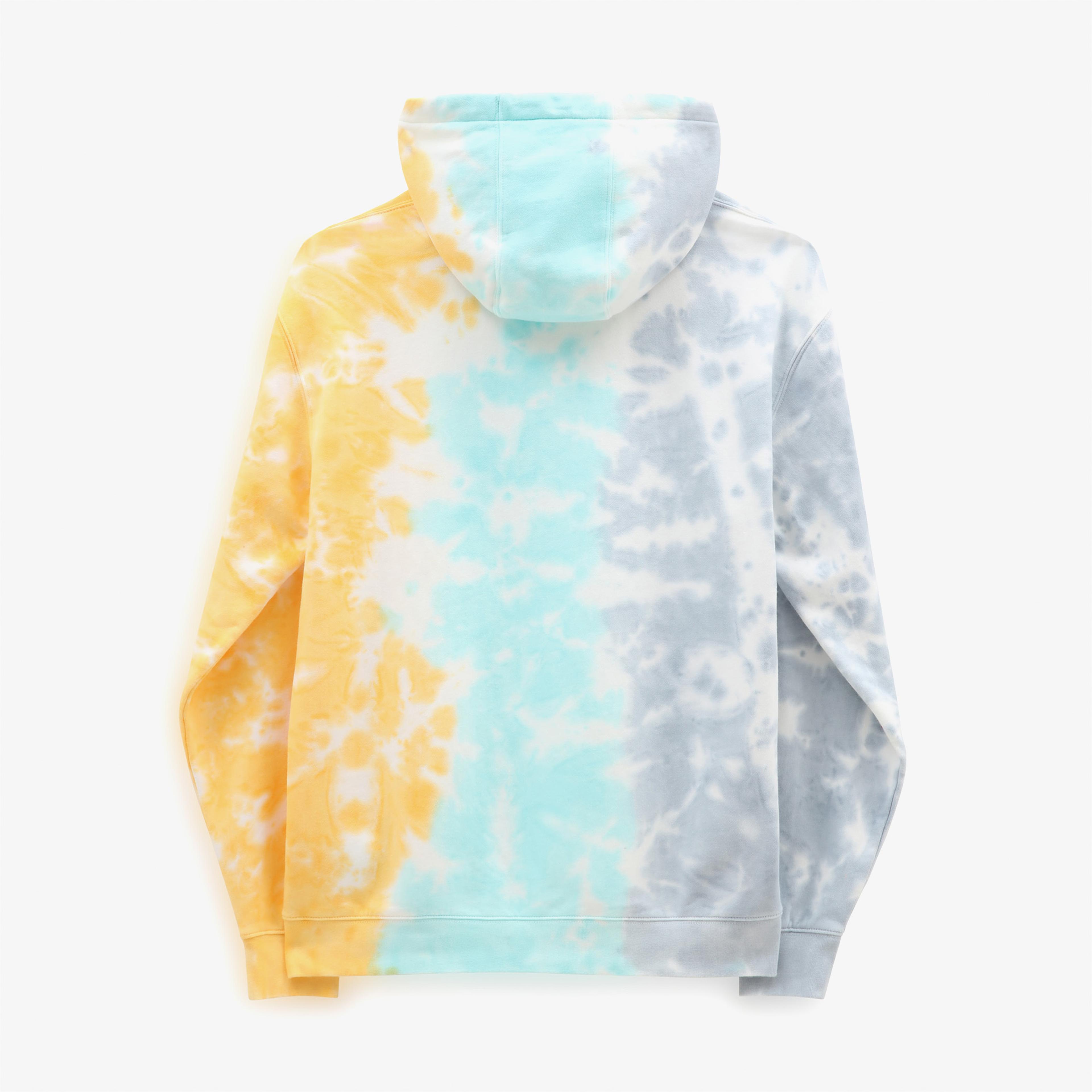 Vans Happy Thoughts Tie Dye Erkek Renkli Hoodie Sweatshirt
