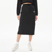 Tommy Hilfiger Signature Midi Kadın Siyah Etek