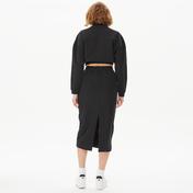 Tommy Hilfiger Signature Midi Kadın Siyah Etek