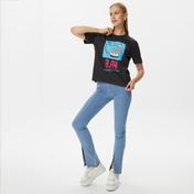 Only Onlkaren Boxy Kısa Kollu Kadın Gri Tshırt