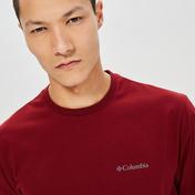 Columbia Basic Logo Brushed Erkek Kırmızı T-Shirt