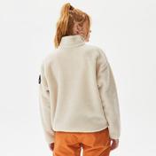 Jack Wolfskin Pank Snap Kadın Ekru Sweatshirt