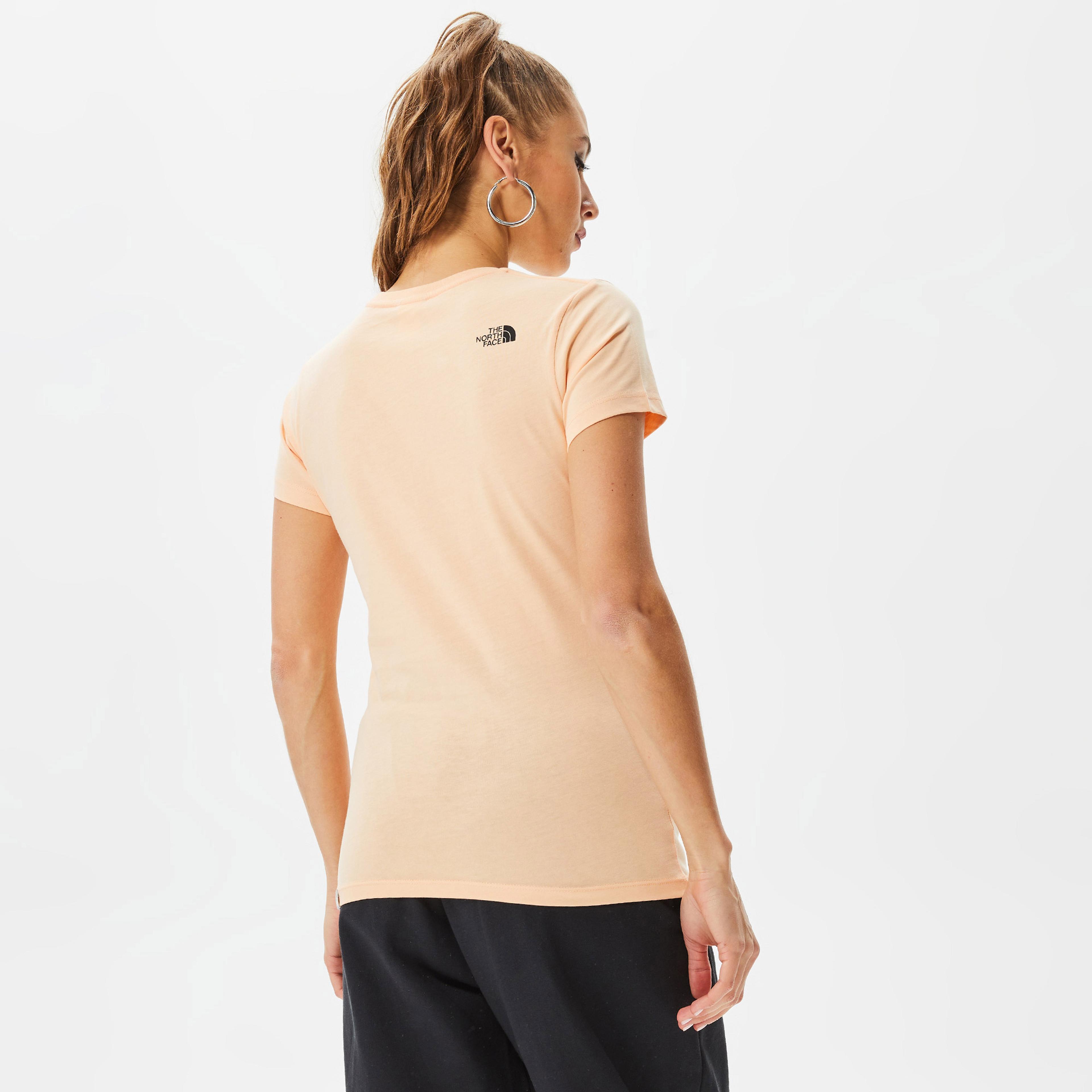 The North Face Simple Dome Kadın Krem Rengi Tshirt