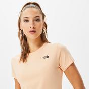 The North Face Simple Dome Kadın Krem Rengi Tshirt