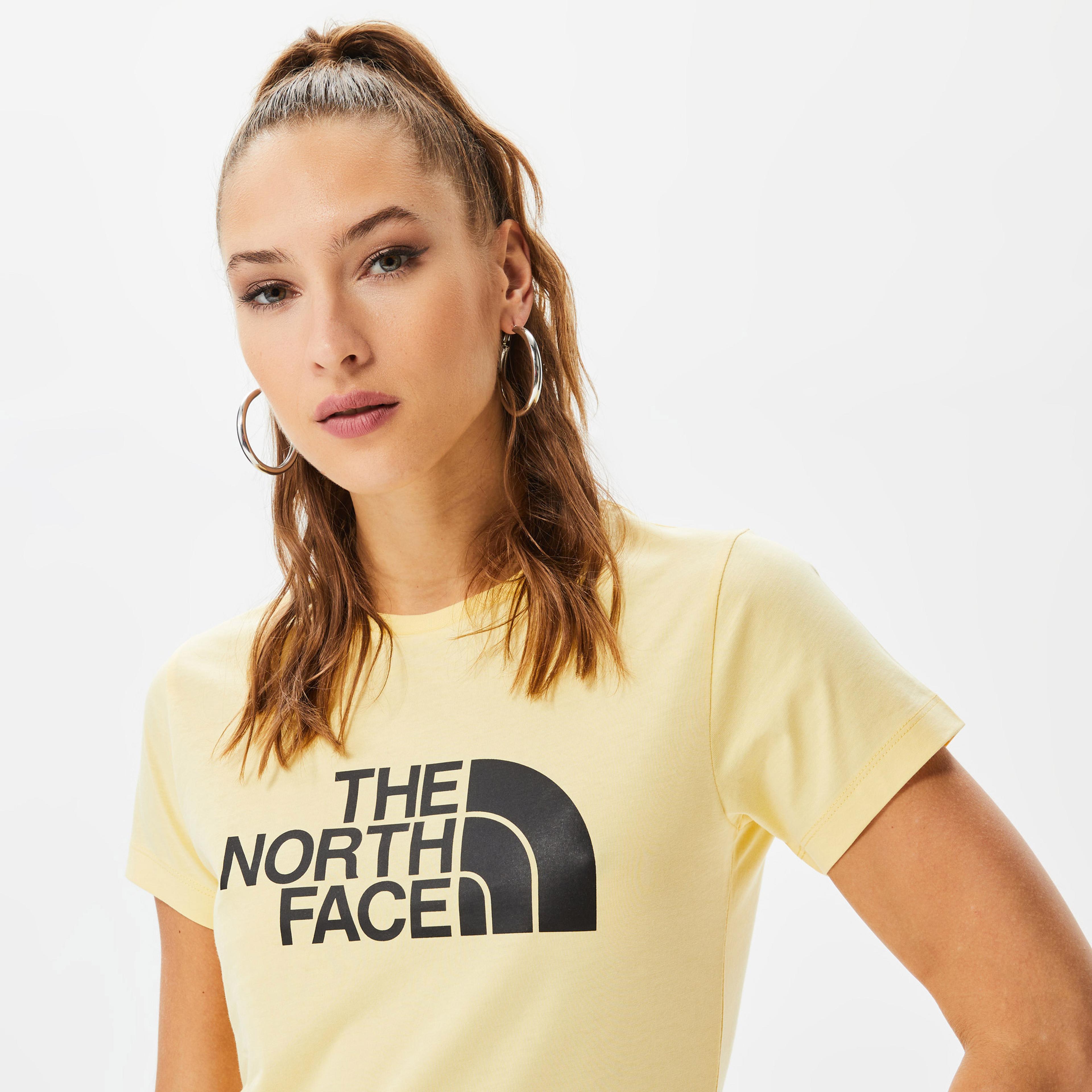 The North Face Easy Kadın Sarı Tshirt