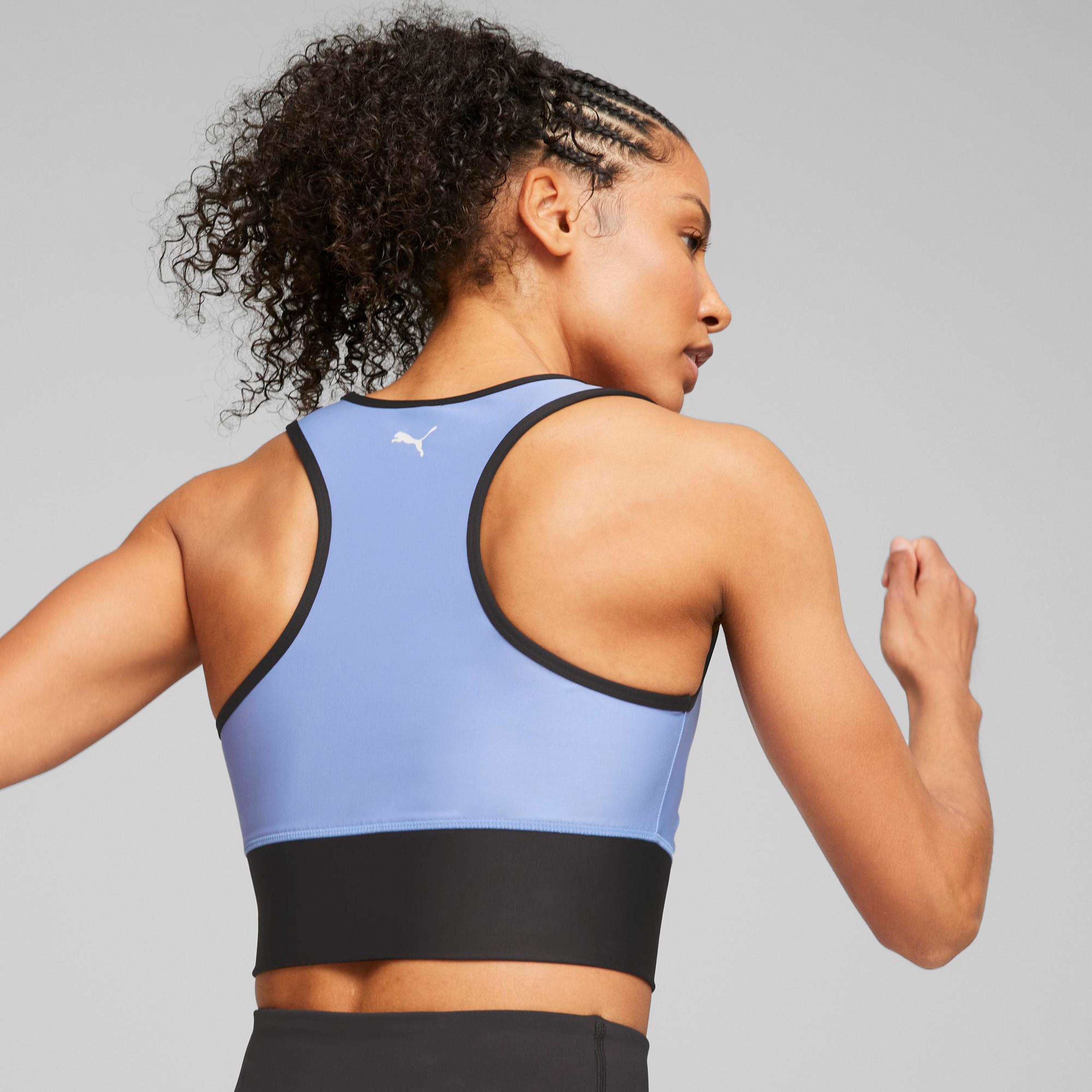 Puma Fit Eversculpt Skimmer Kadın Mor Bra