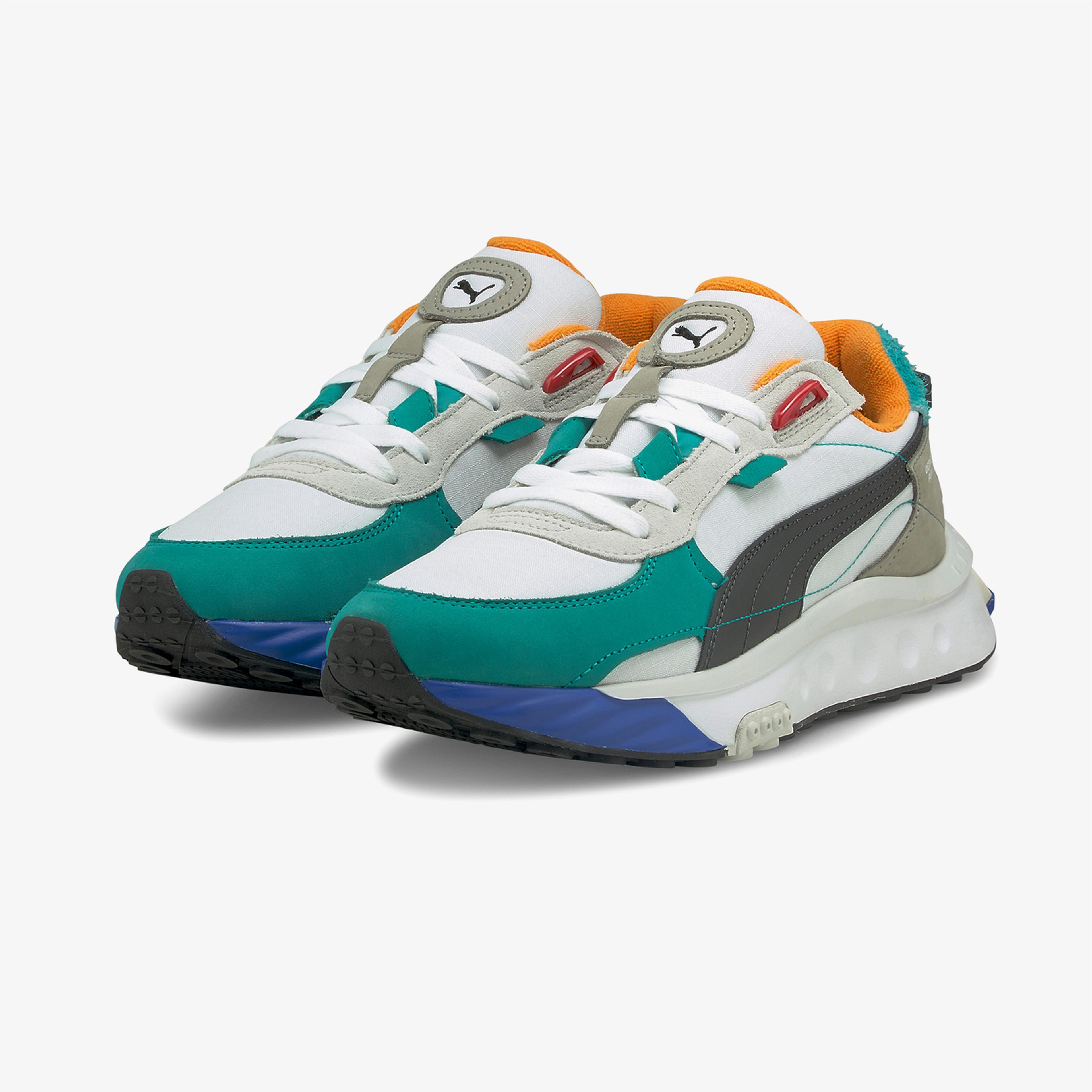 Puma Wild Rider Layers Erkek Beyaz Spor Ayakkabı
