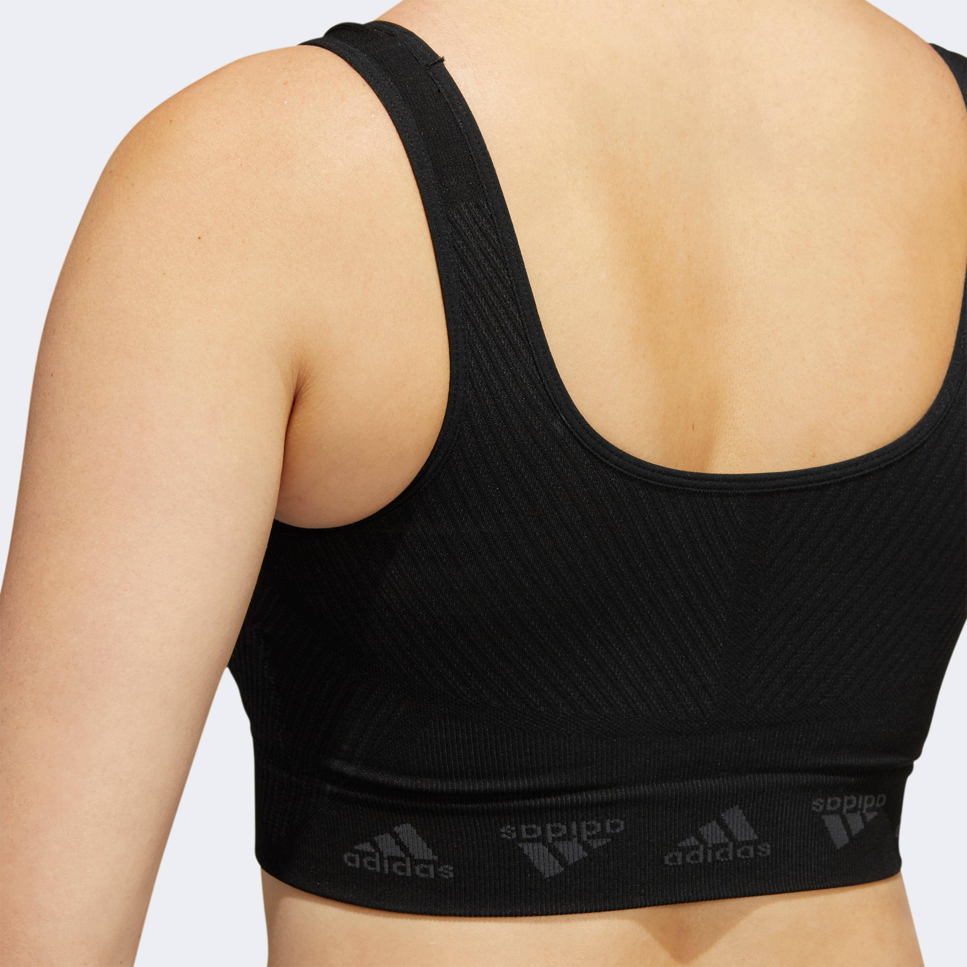 adidas Aeroknit Running Kadın Siyah Bra