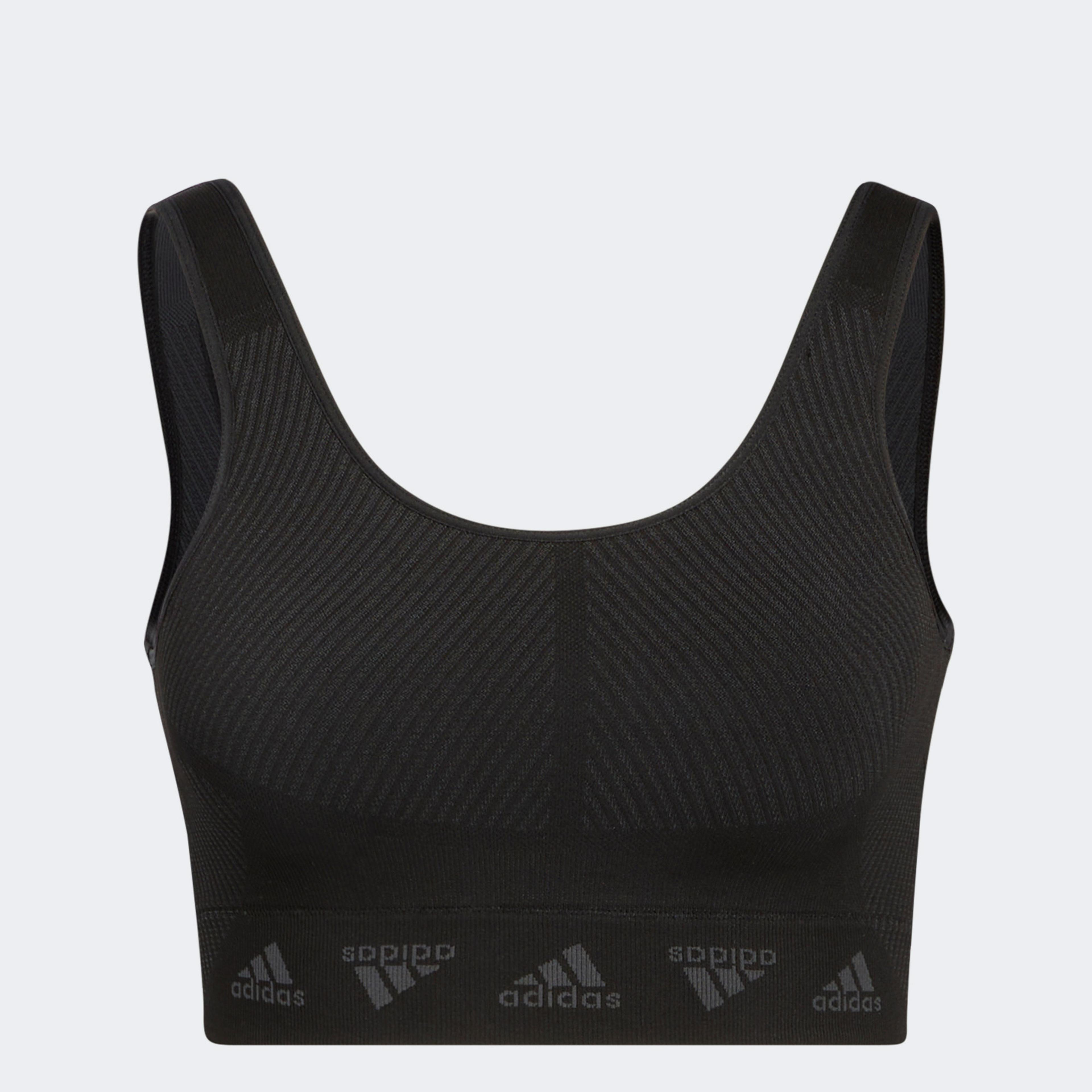 adidas Aeroknit Running Kadın Siyah Bra