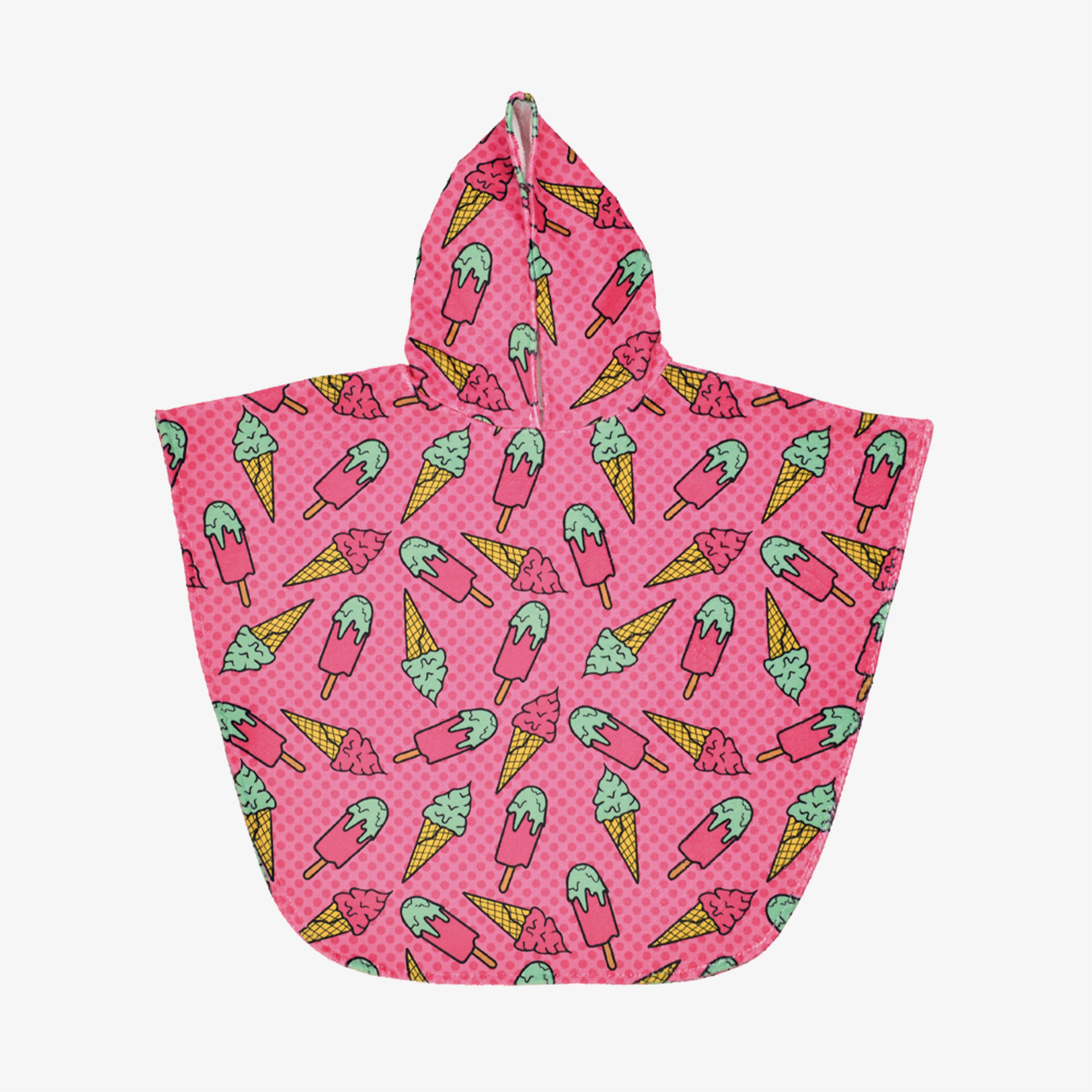 Slipstop Ice Cream Çocuk Pembe Panço Havlu