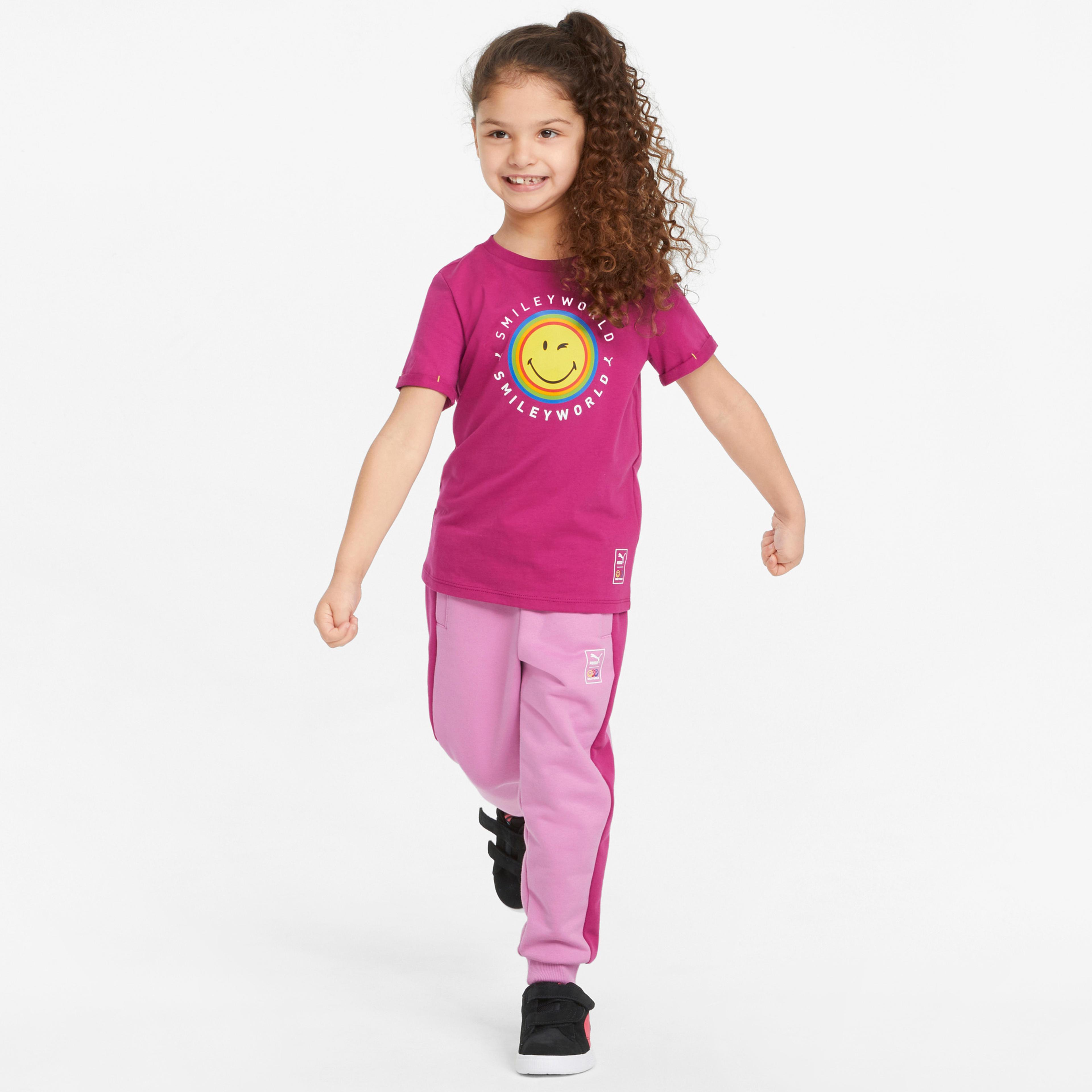 Puma x SW Çocuk Pembe T-Shirt