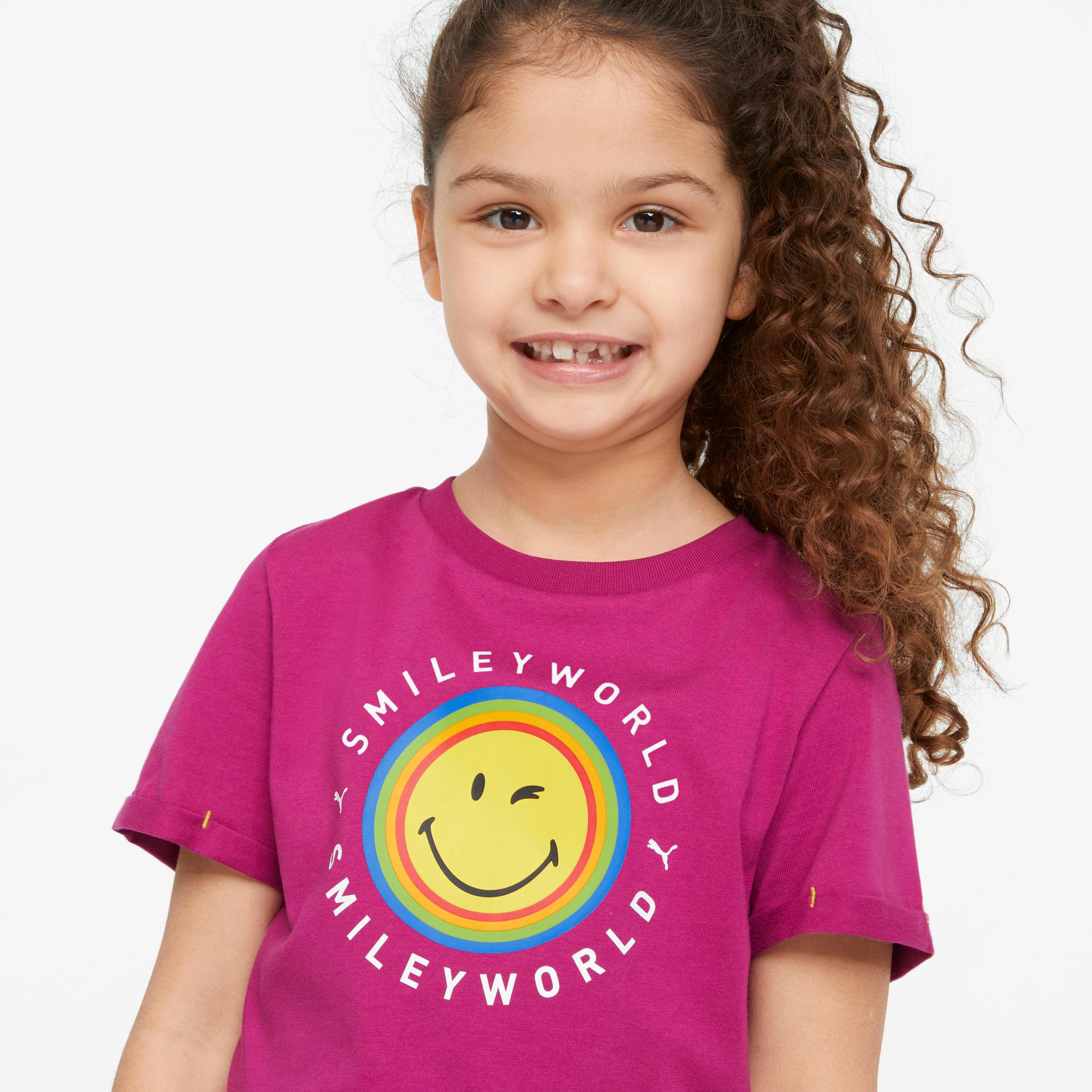 Puma x SW Çocuk Pembe T-Shirt