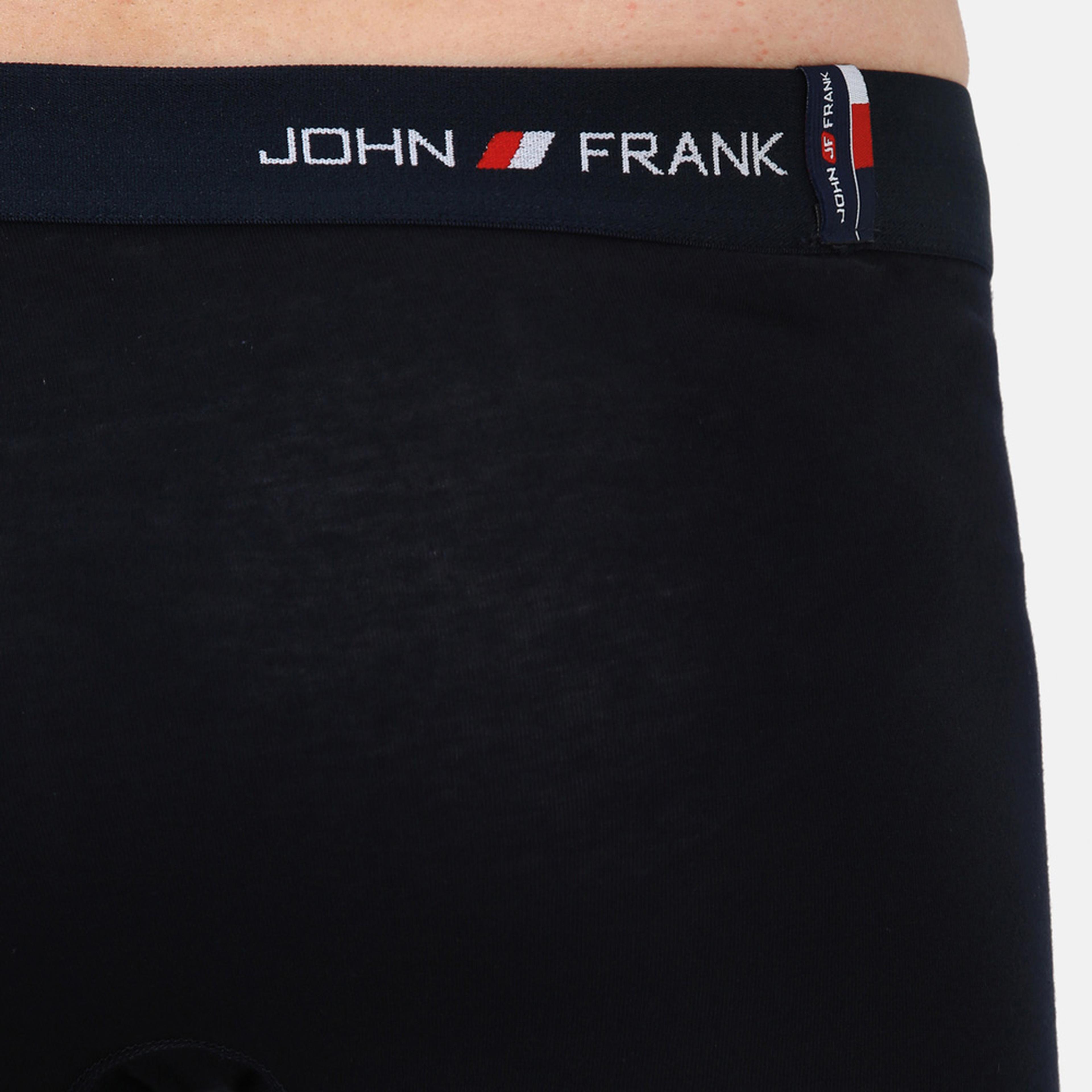 John Frank 3'lü Erkek Renkli Boxer