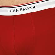 John Frank 3'lü Basic Bright Erkek Renkli Boxer