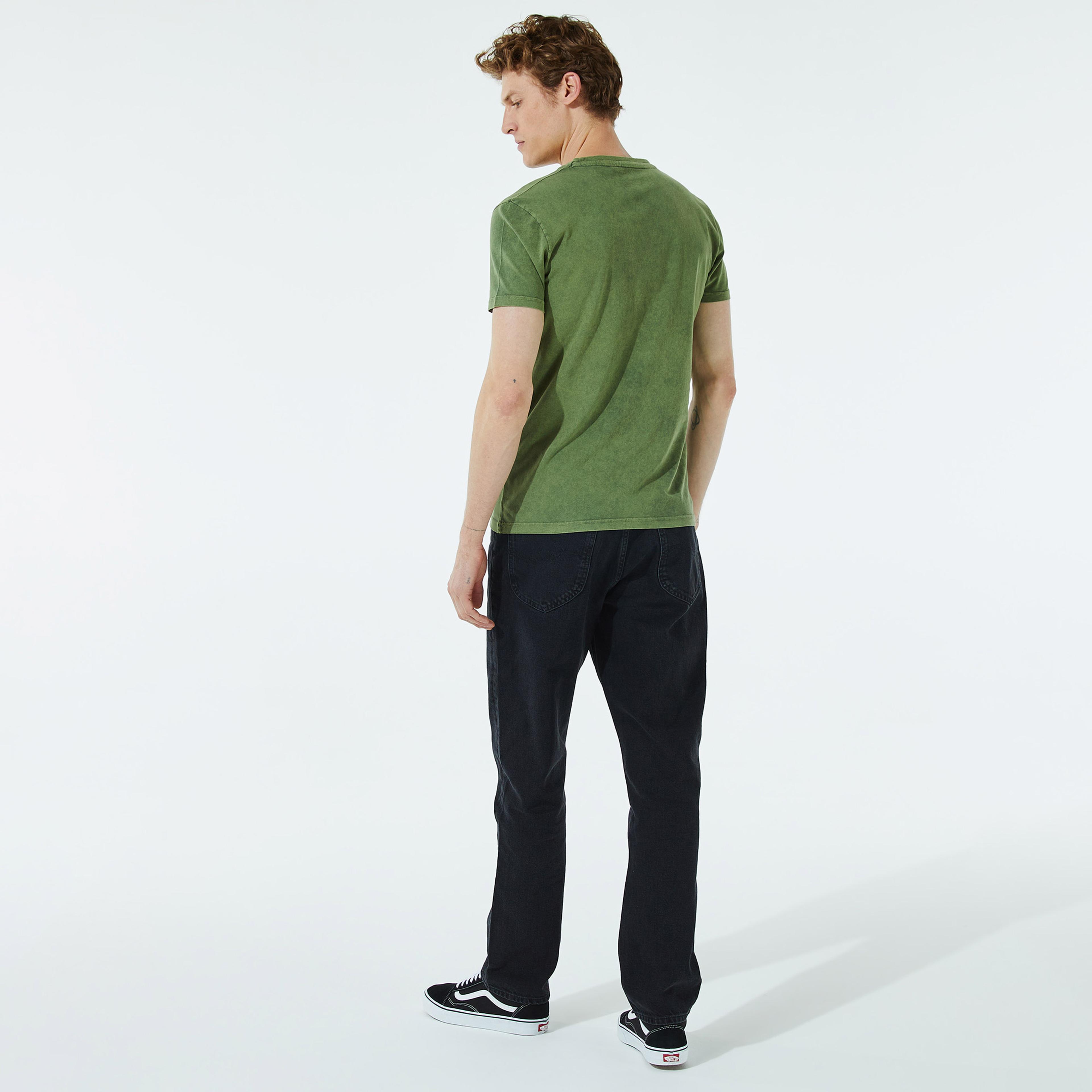 Routefield Tead Erkek Haki T-Shirt