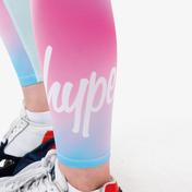 HYPE Pastel Wave Script Çocuk Pembe Tayt