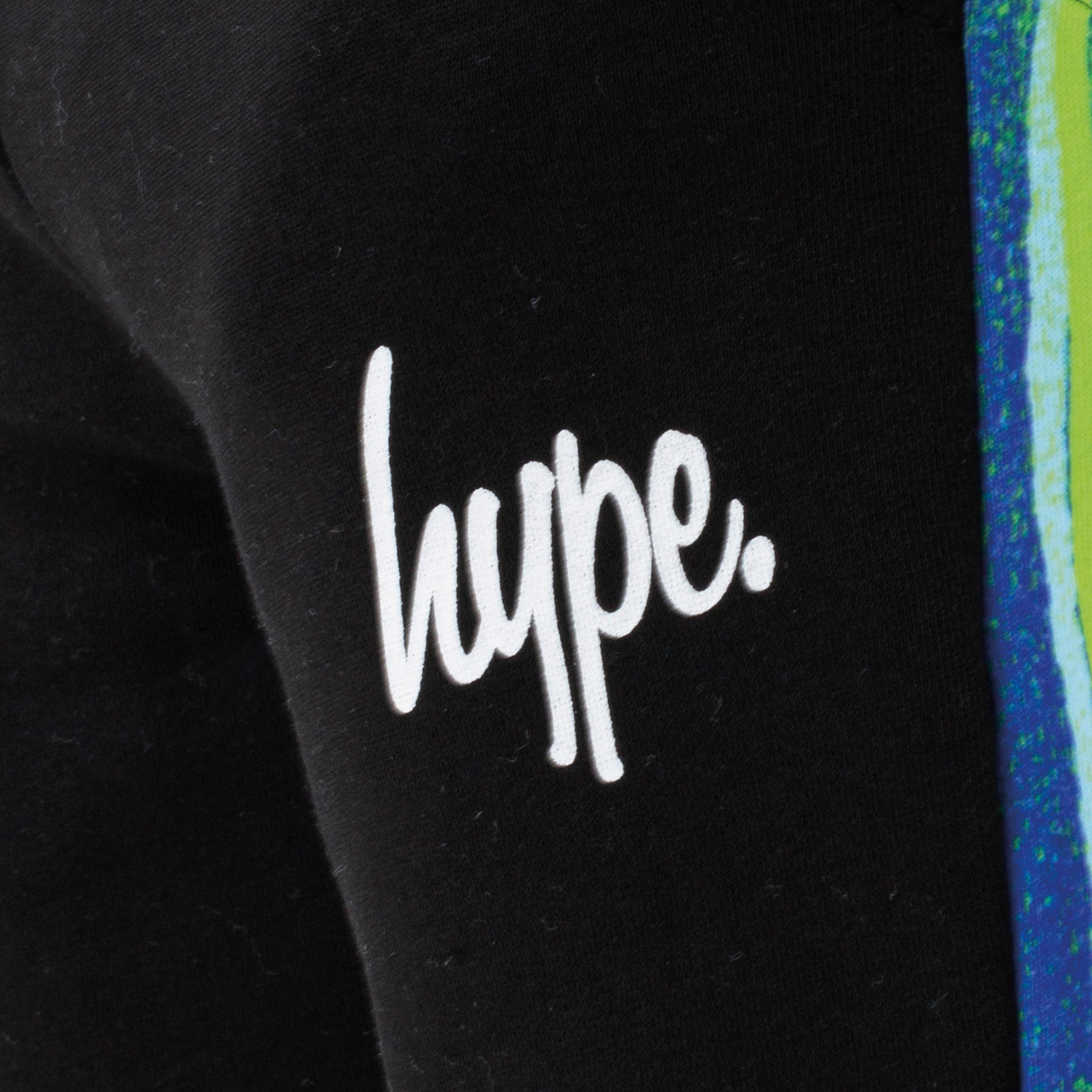 HYPE Pacific Drips Script Çocuk Siyah Eşofman Altı