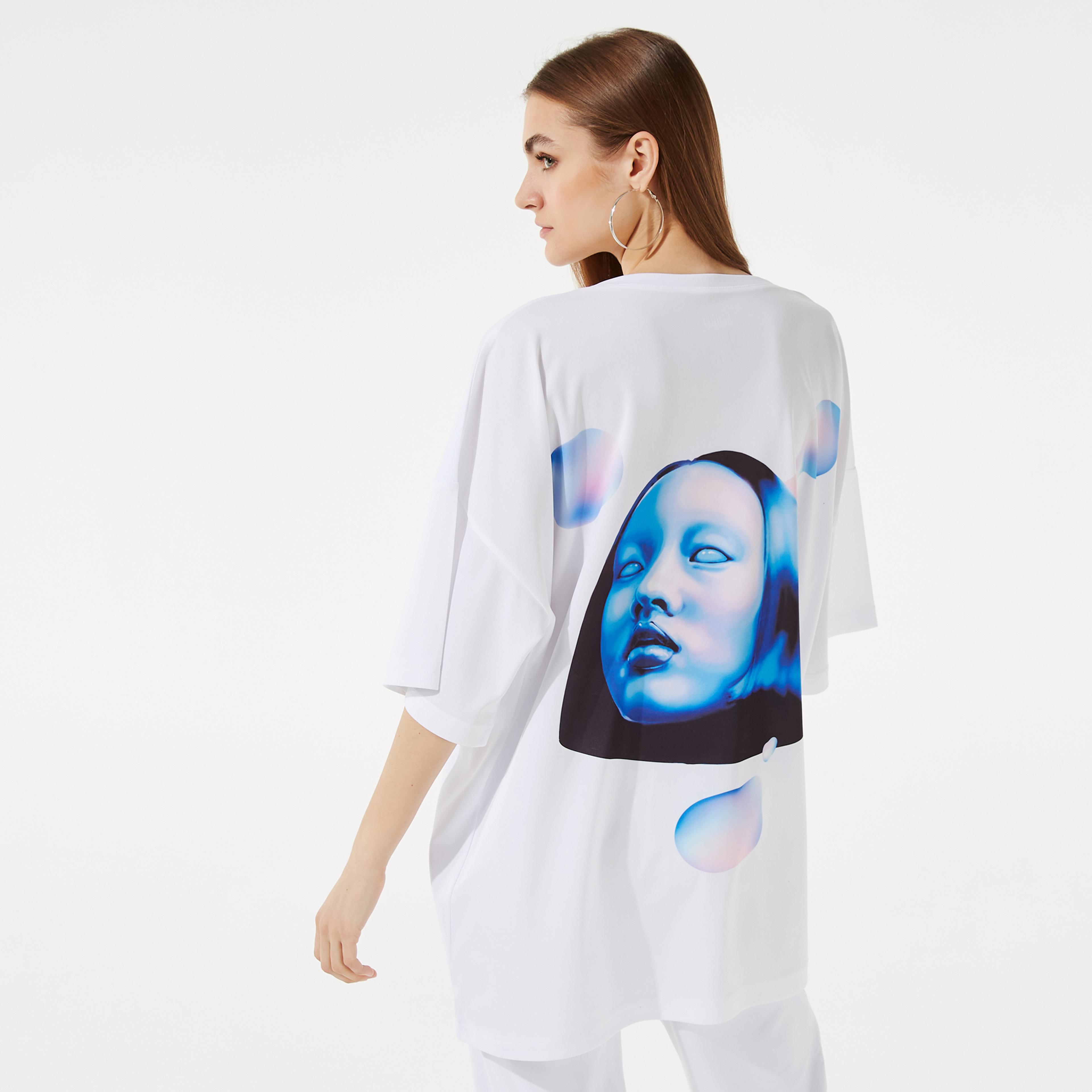 TightClub Asteria Unisex Beyaz T-Shirt