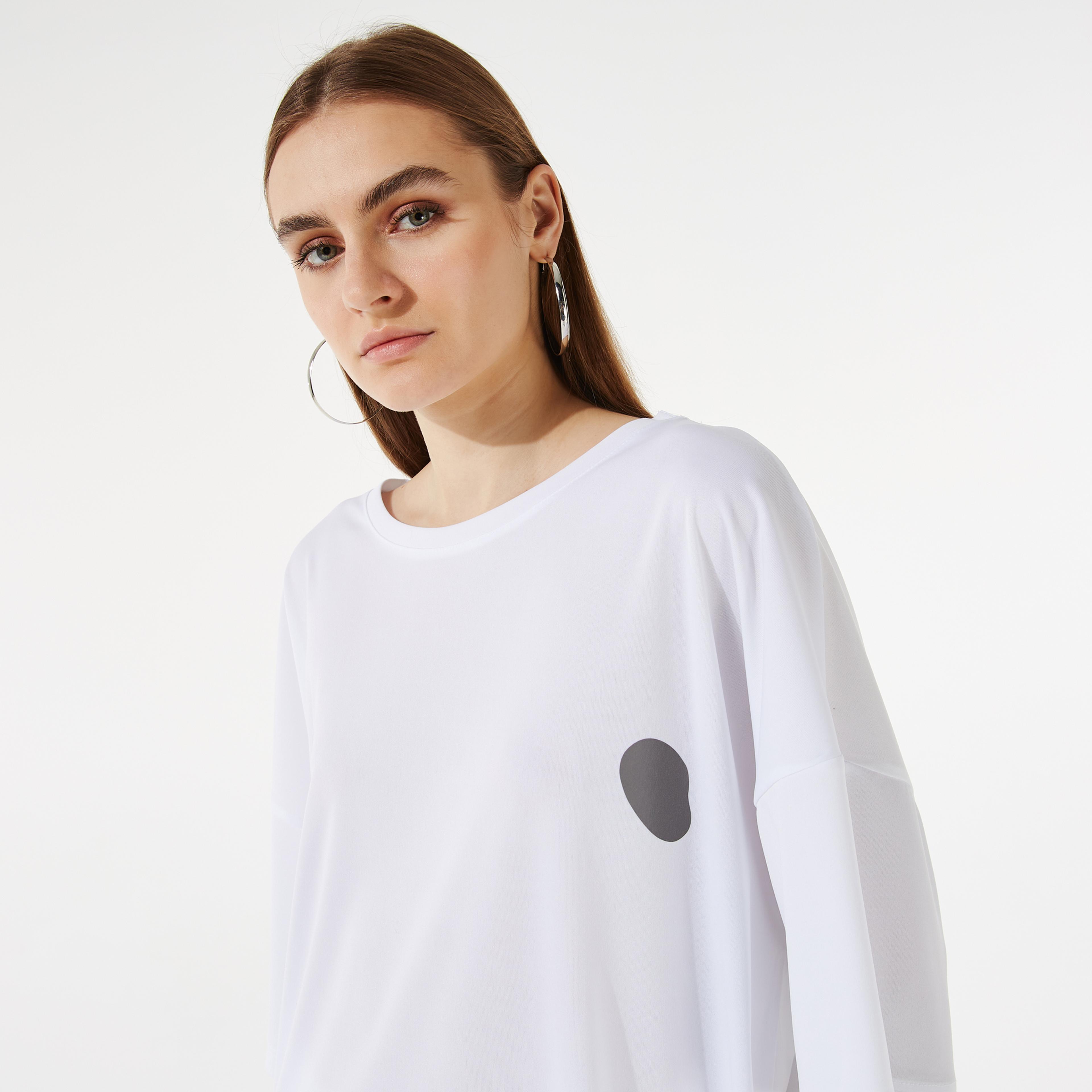 TightClub Asteria Unisex Beyaz T-Shirt
