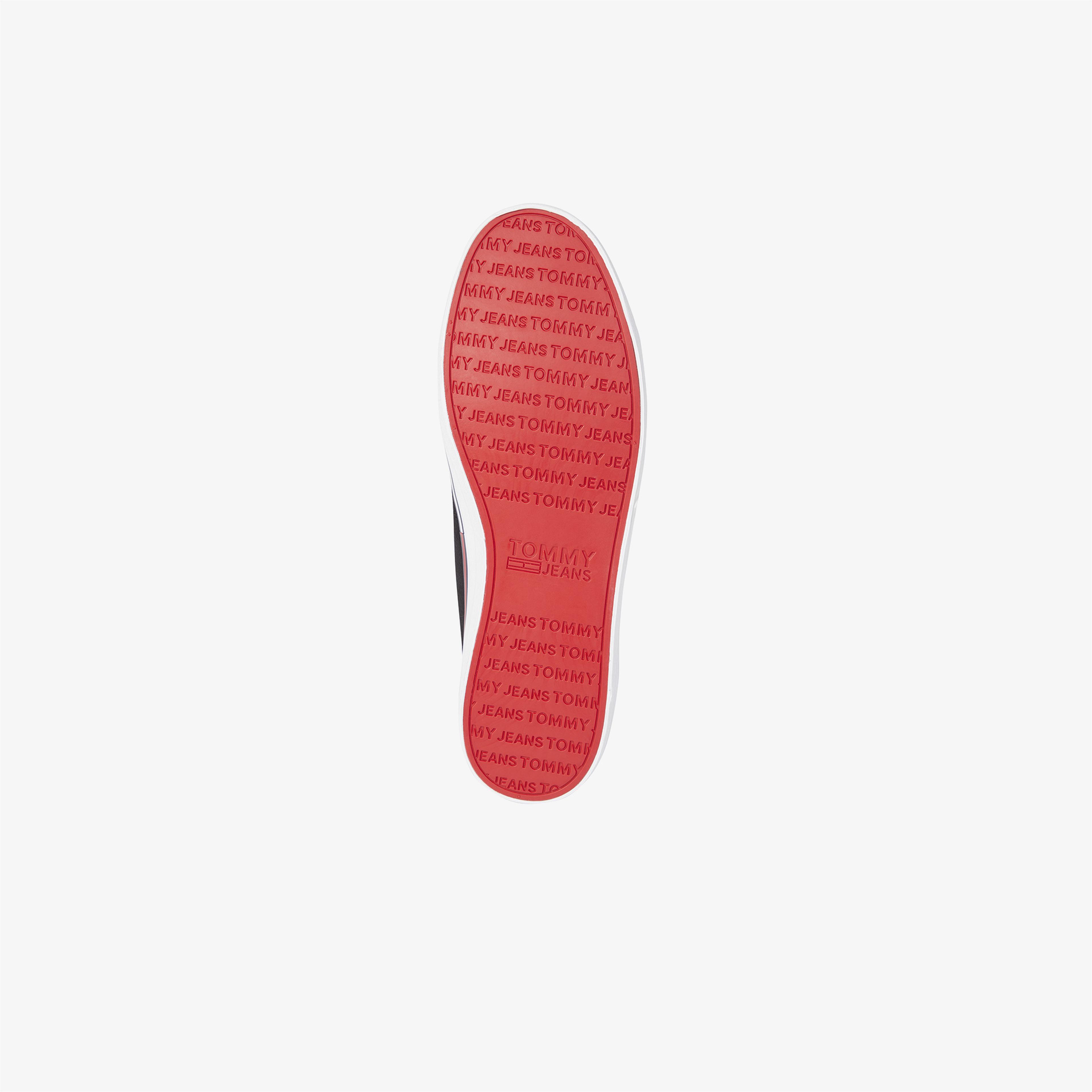 Tommy Hilfiger Essential Mid Cut Erkek Siyah Spor Ayakkabı