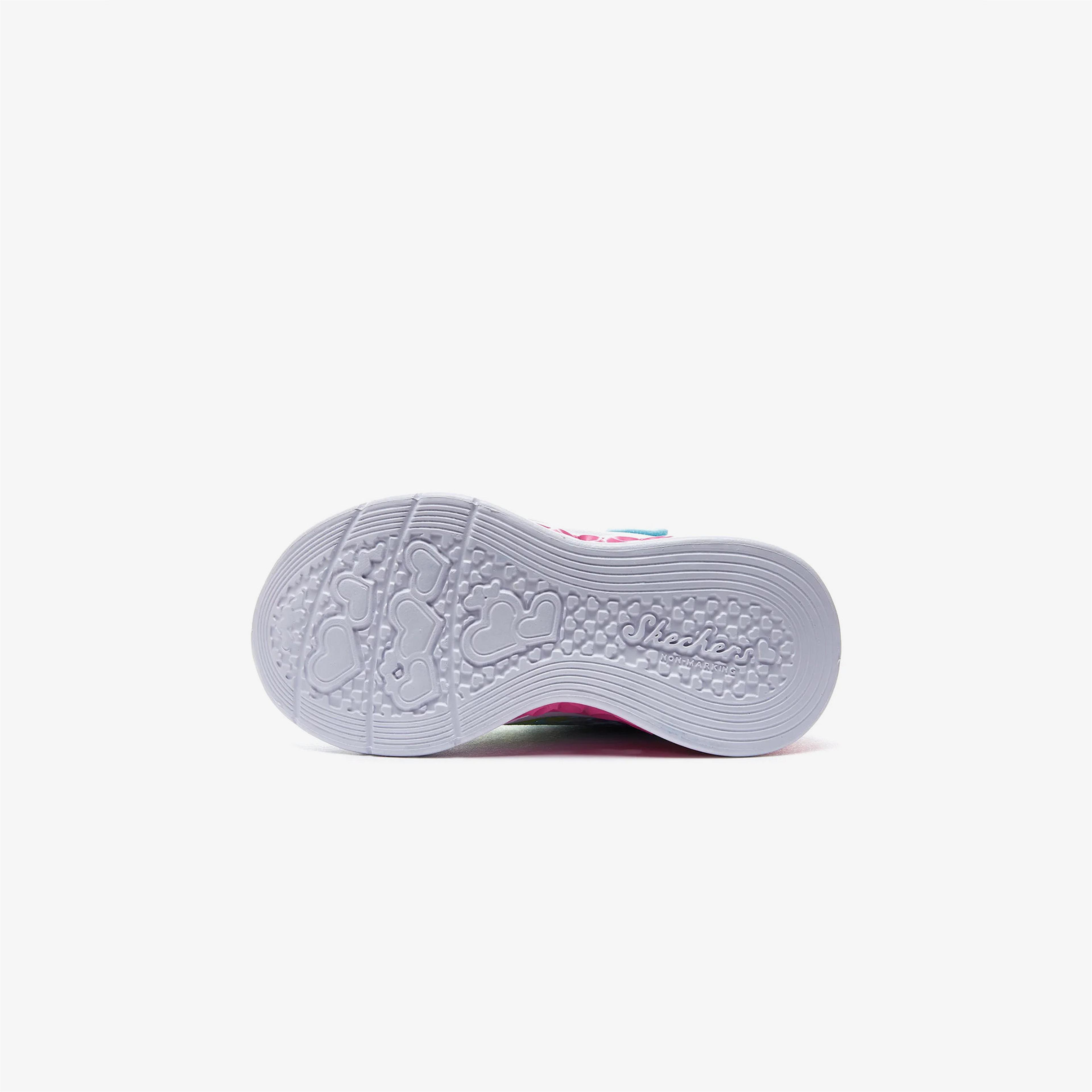 Skechers Flutter Heart Lights Çocuk Turkuaz Spor Ayakkabı