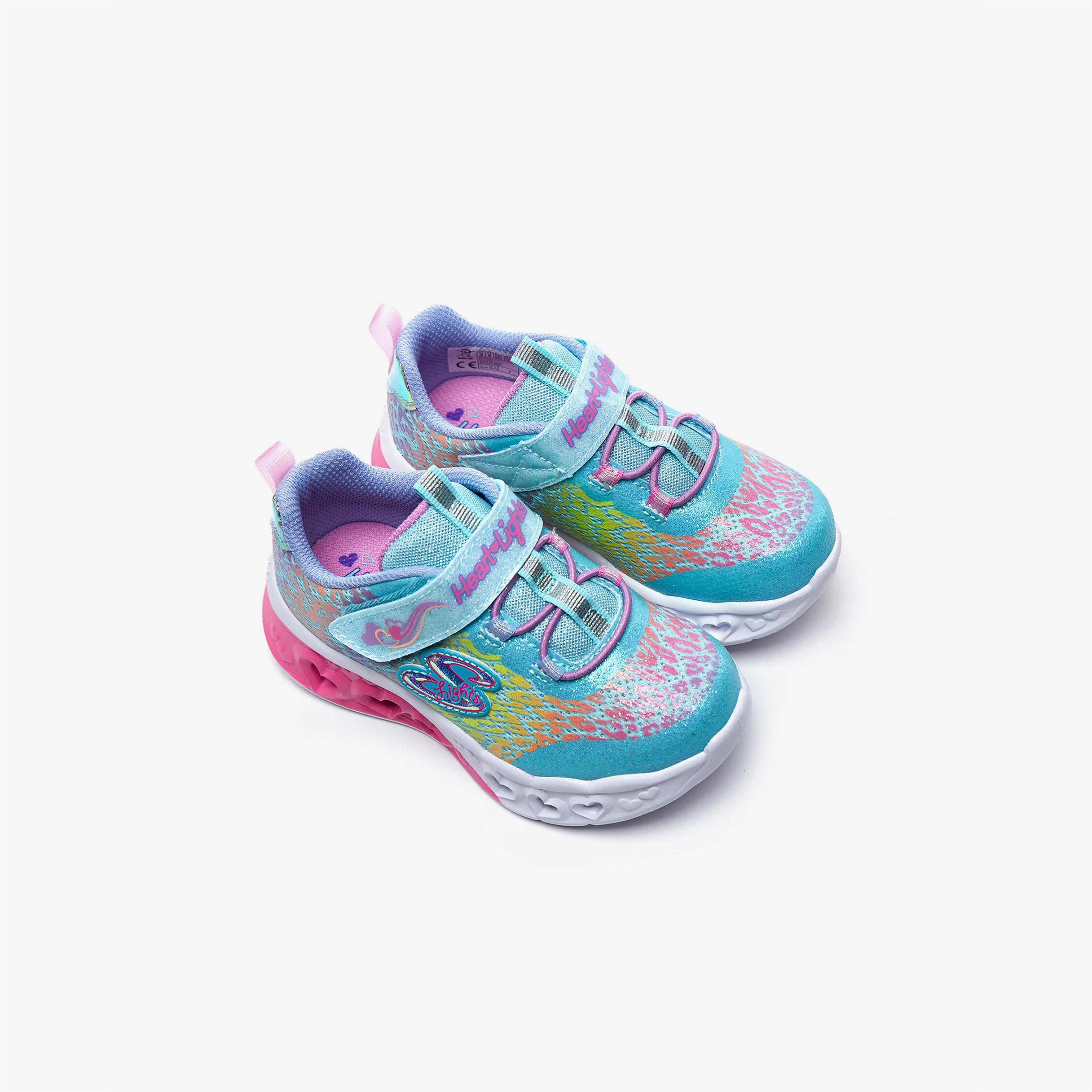 Skechers Flutter Heart Lights Çocuk Turkuaz Spor Ayakkabı