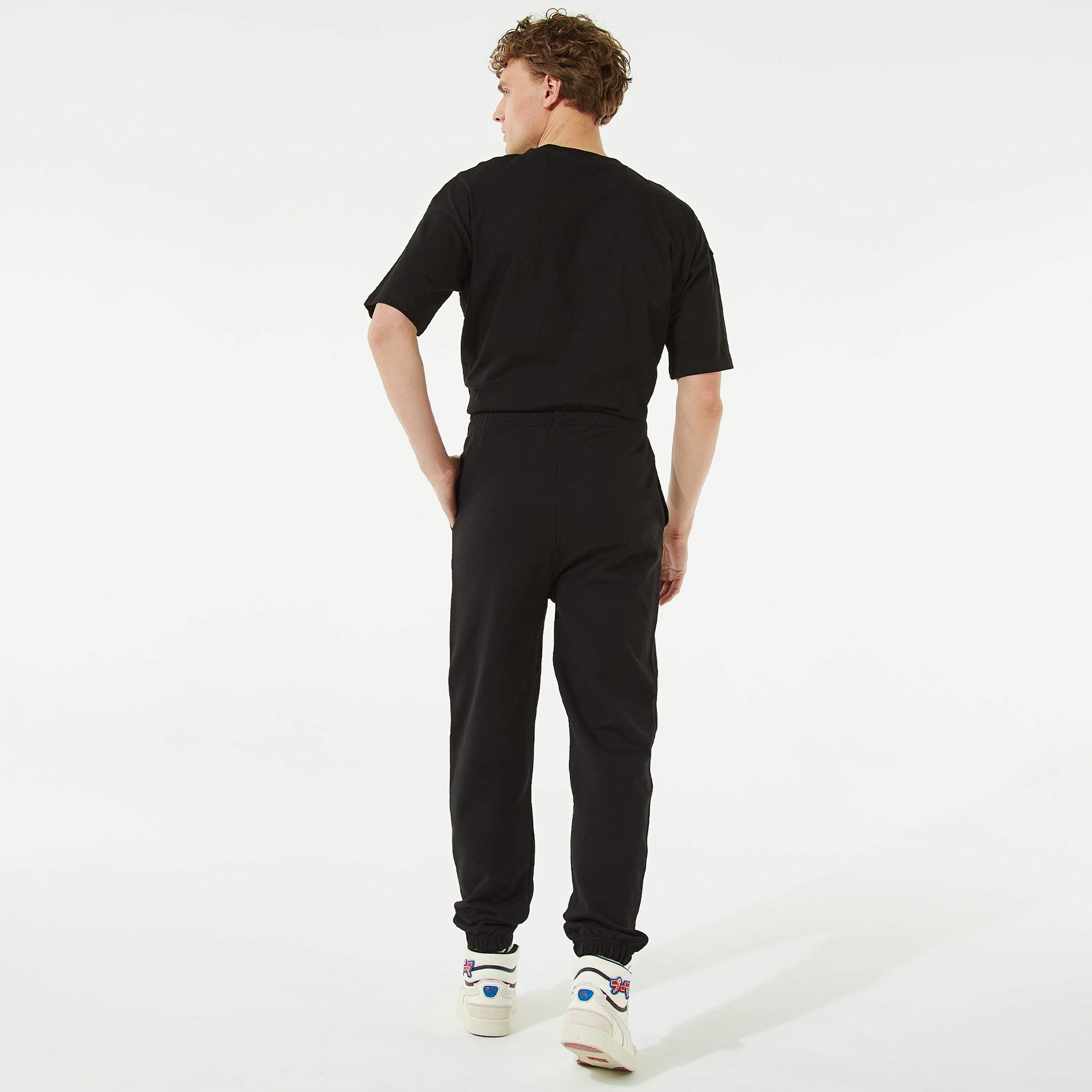 Fifty Pieces Erkek Siyah Jogger Eşofman Altı