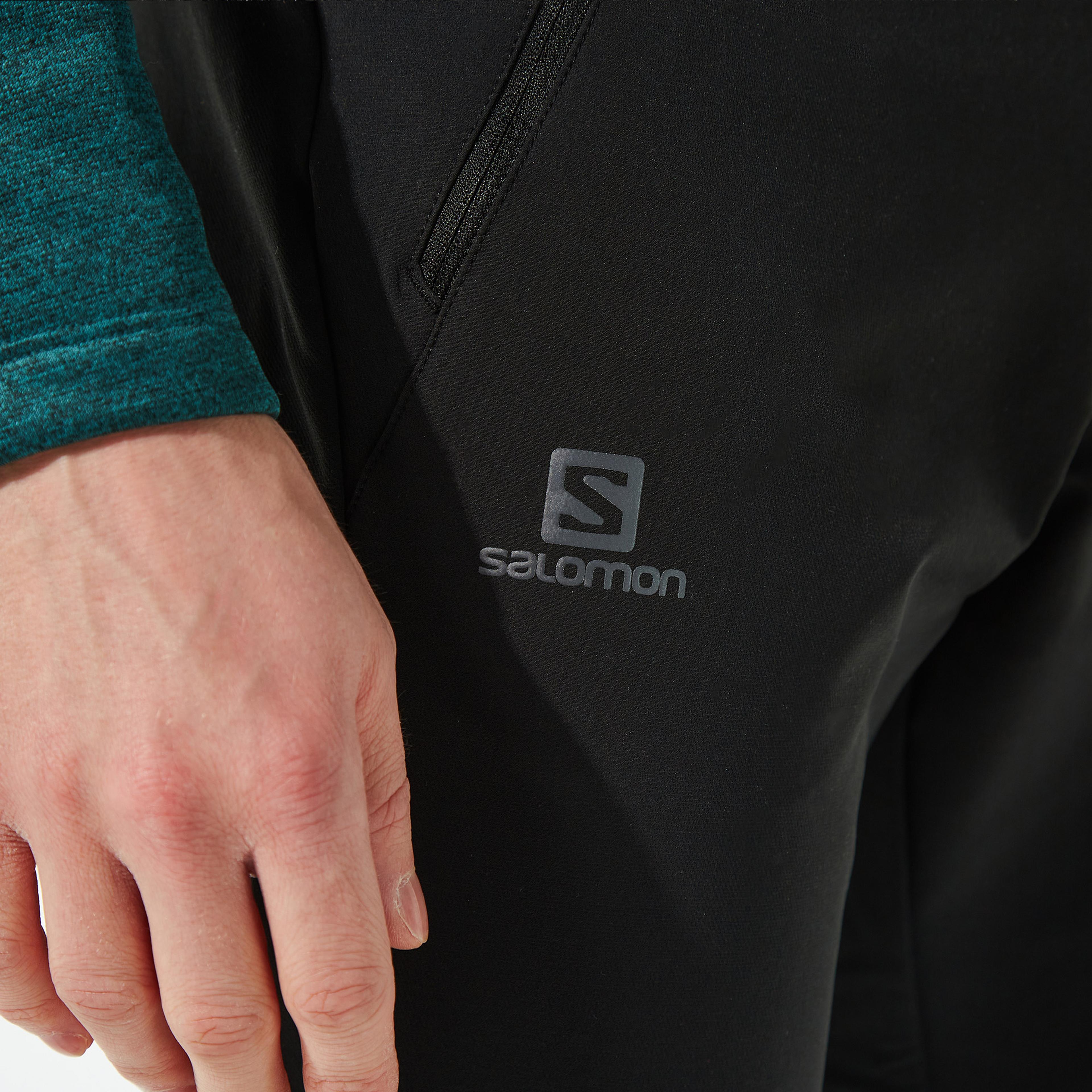 Salomon Wayfarer Warm Straight Erkek Siyah Pantolon