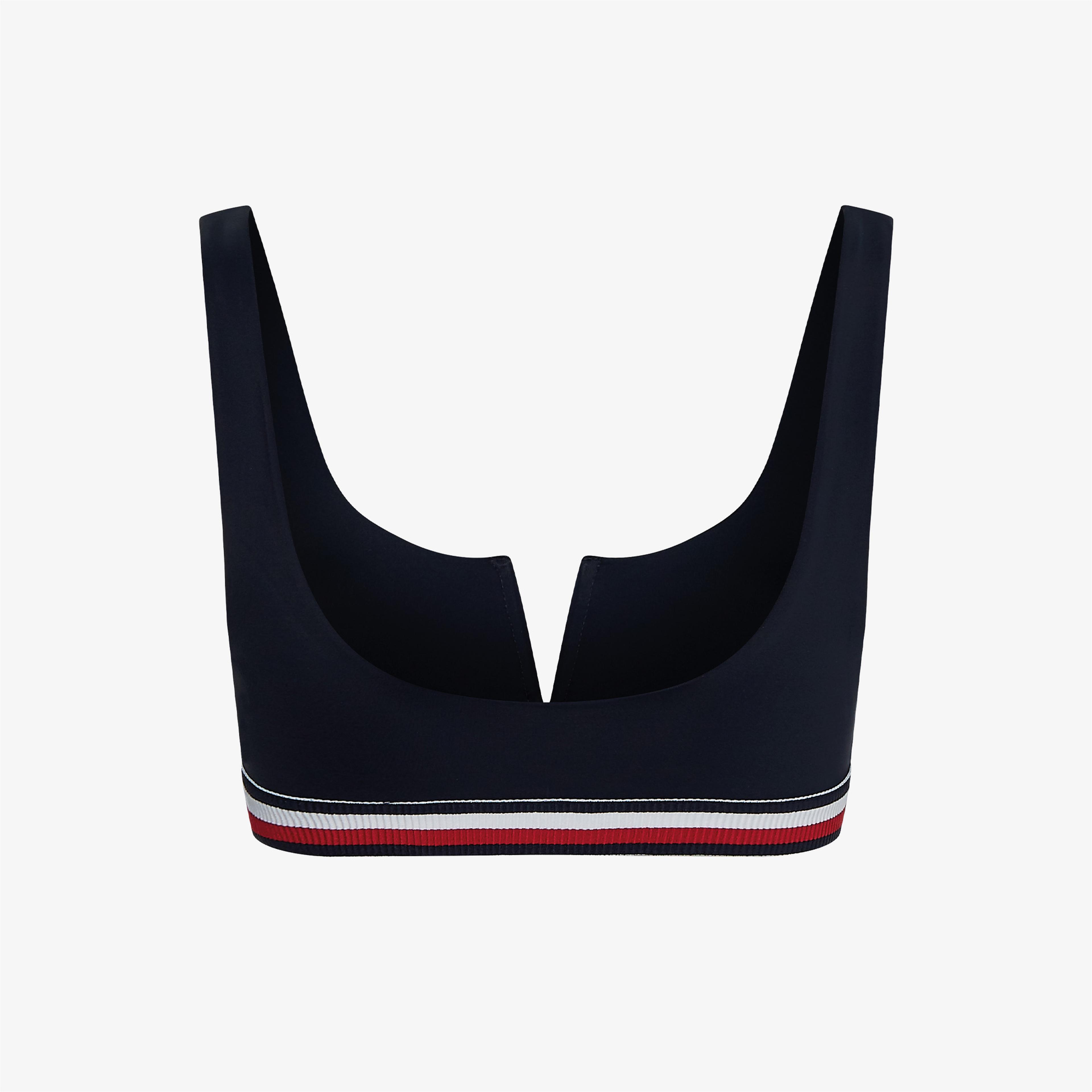 Tommy Hilfiger V Kadın Mavi Bikini Üstü