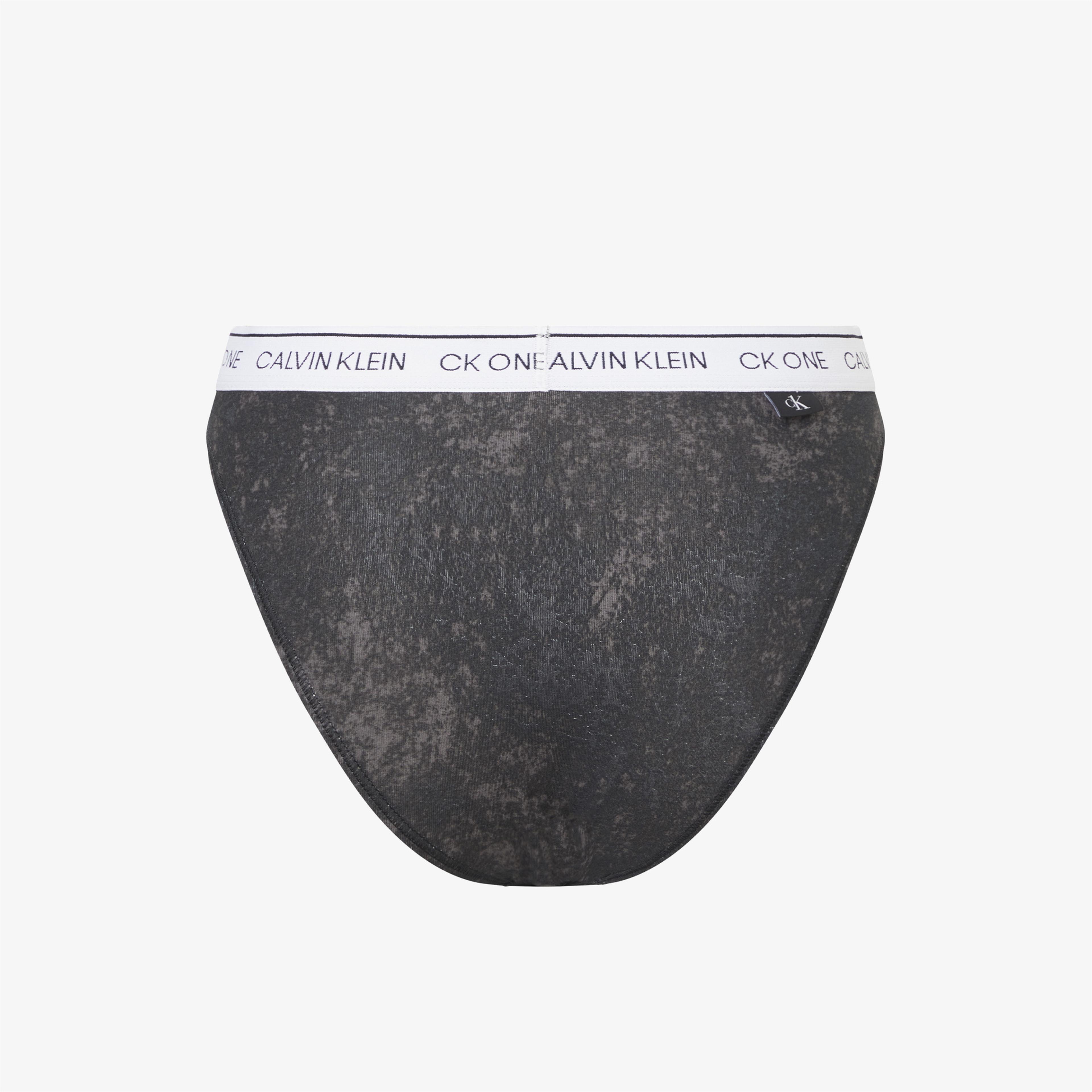 Calvin Klein High Leg Tanga Kadın Siyah Külot