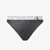 Calvin Klein High Leg Tanga Kadın Siyah Külot