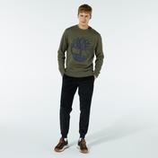 Timberland YC Core Tree Logo Crew Neck Erkek Haki Sweatshirt