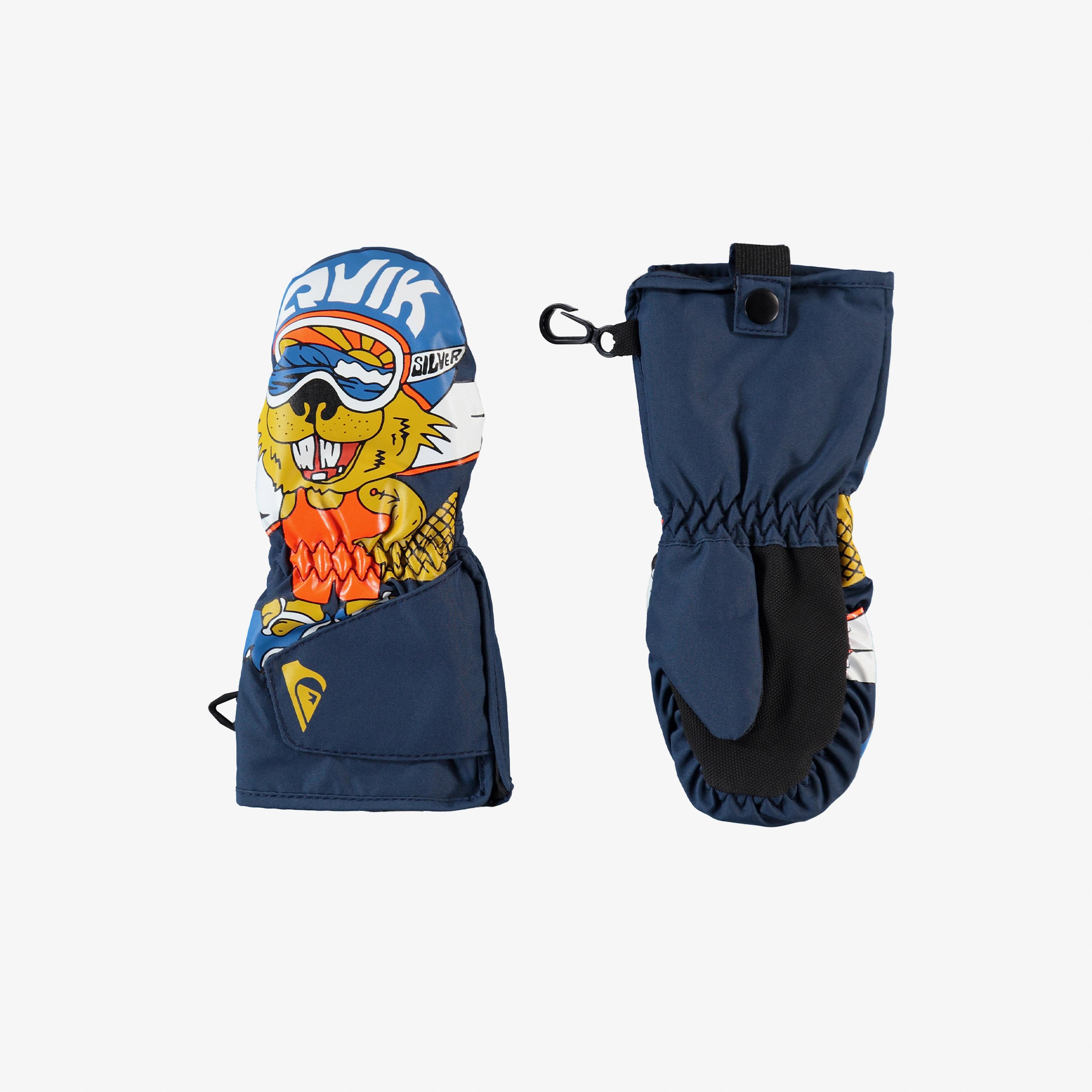Quiksilver Indie Kids Mitt Çocuk Mavi Eldiven