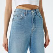 Tommy Jeans Mom Kadın Mavi Jean
