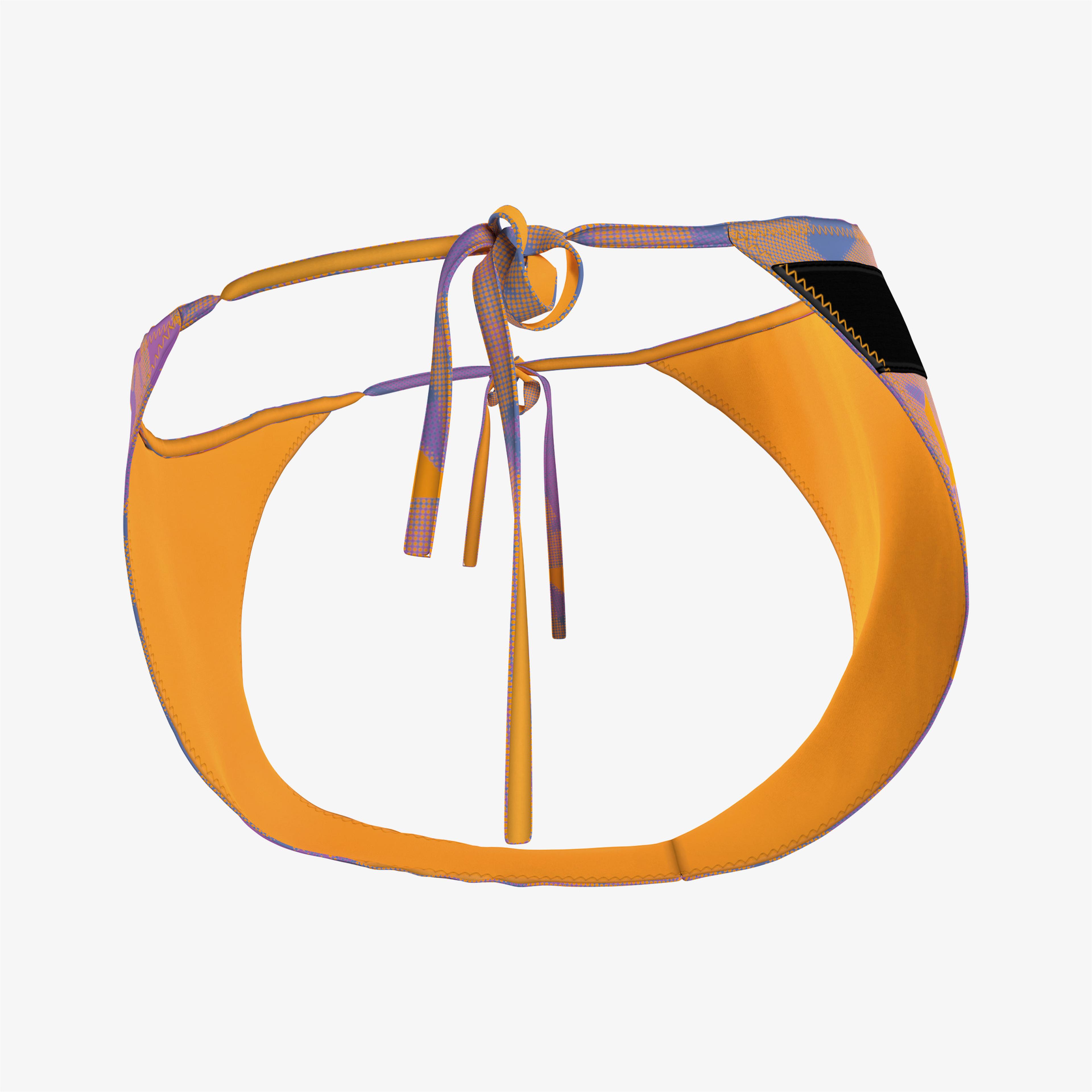 Calvin Klein String Side Tie Cheeky-Print Kadın Renkli Bikini Altı