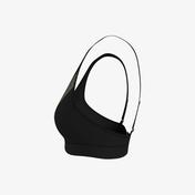 Calvin Klein Triangle High Apex-Rp Kadın Siyah Bikini Üstü