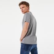 Calvin Klein Cotton Front Logo Erkek Gri T-Shirt