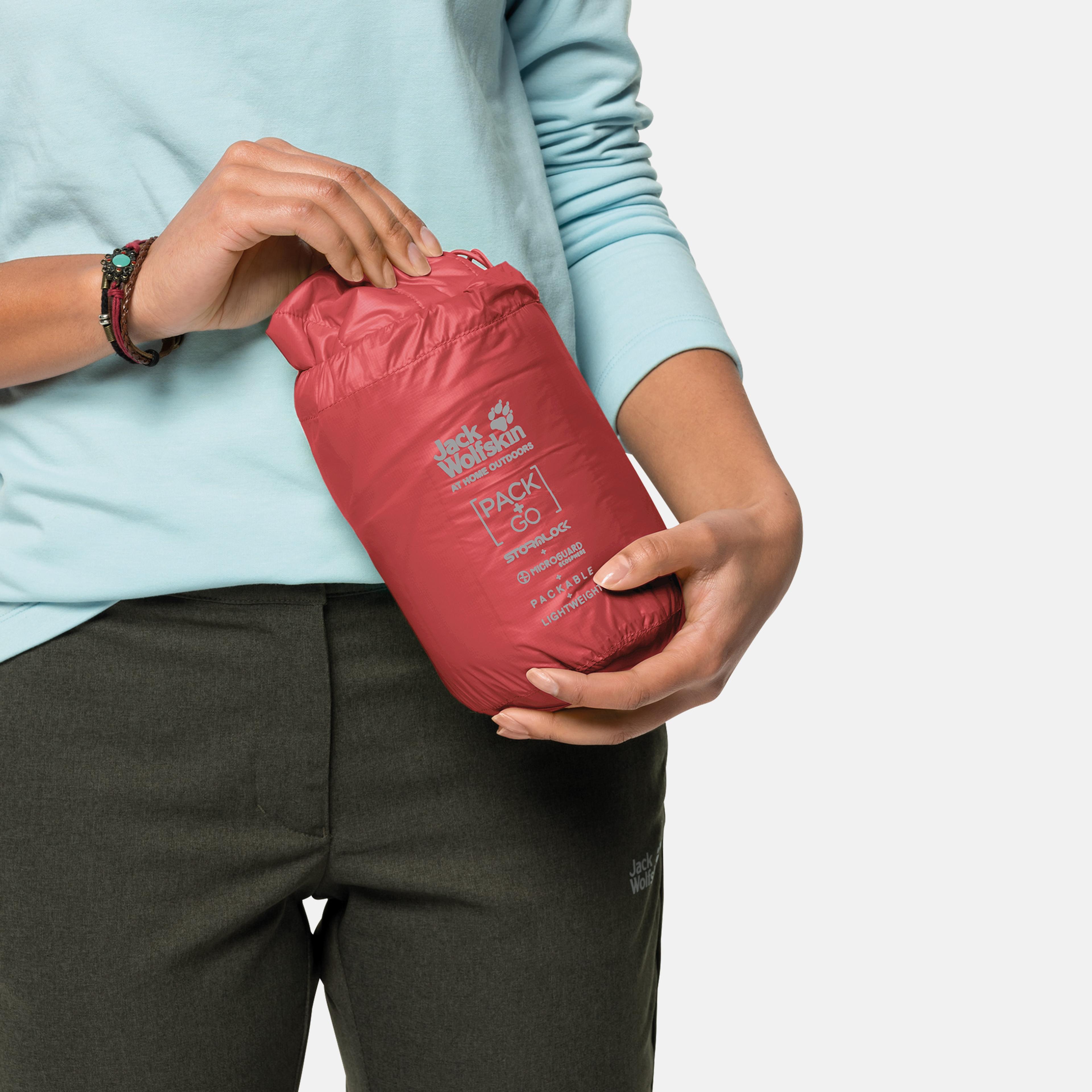 Jack Wolfskin JWP VEST W Kadın Pembe Yelek