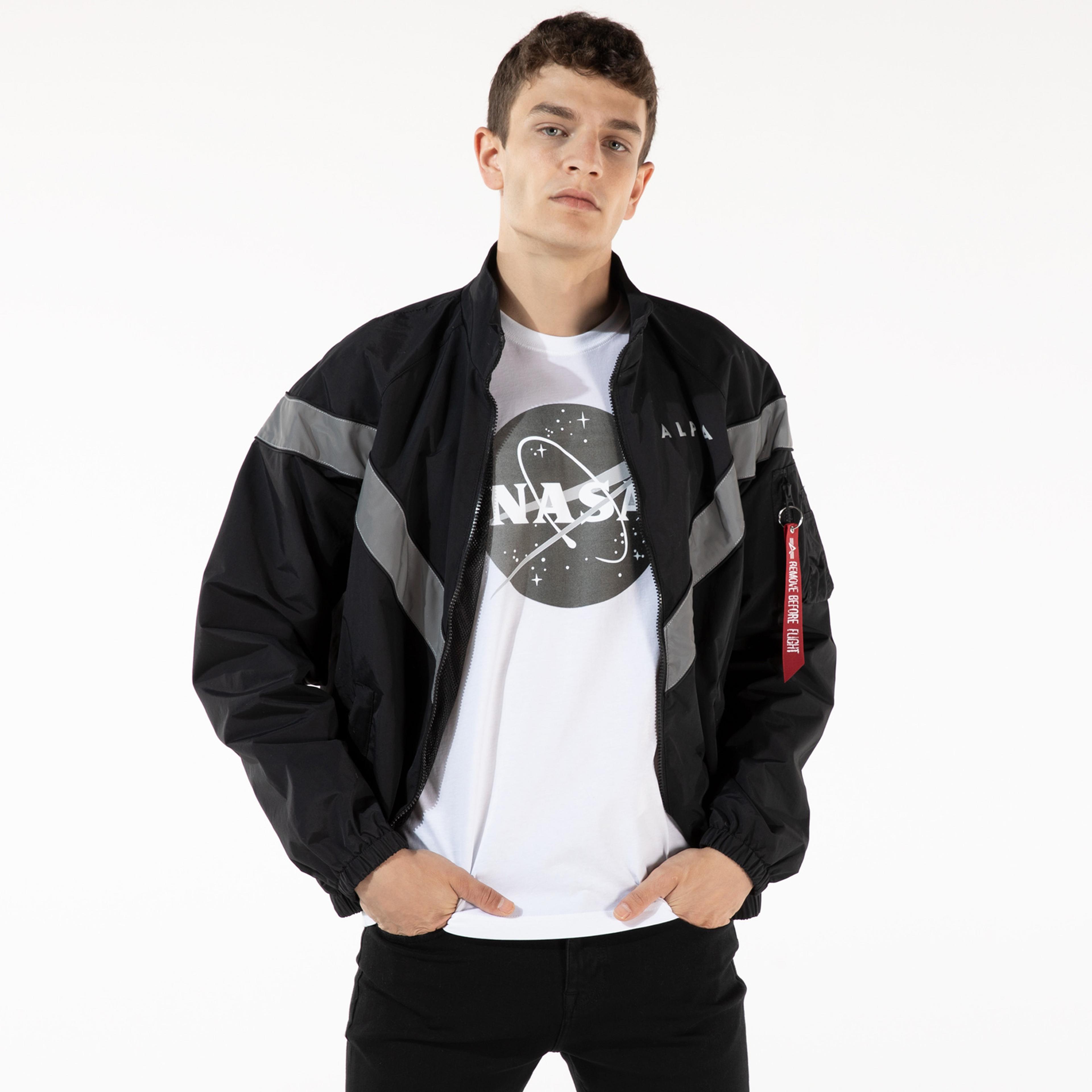 Alpha Industries PT Track Erkek Siyah Ceket